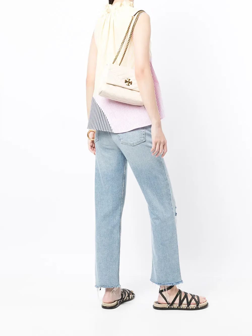 small Kira Chevron Convertible shoulder bag