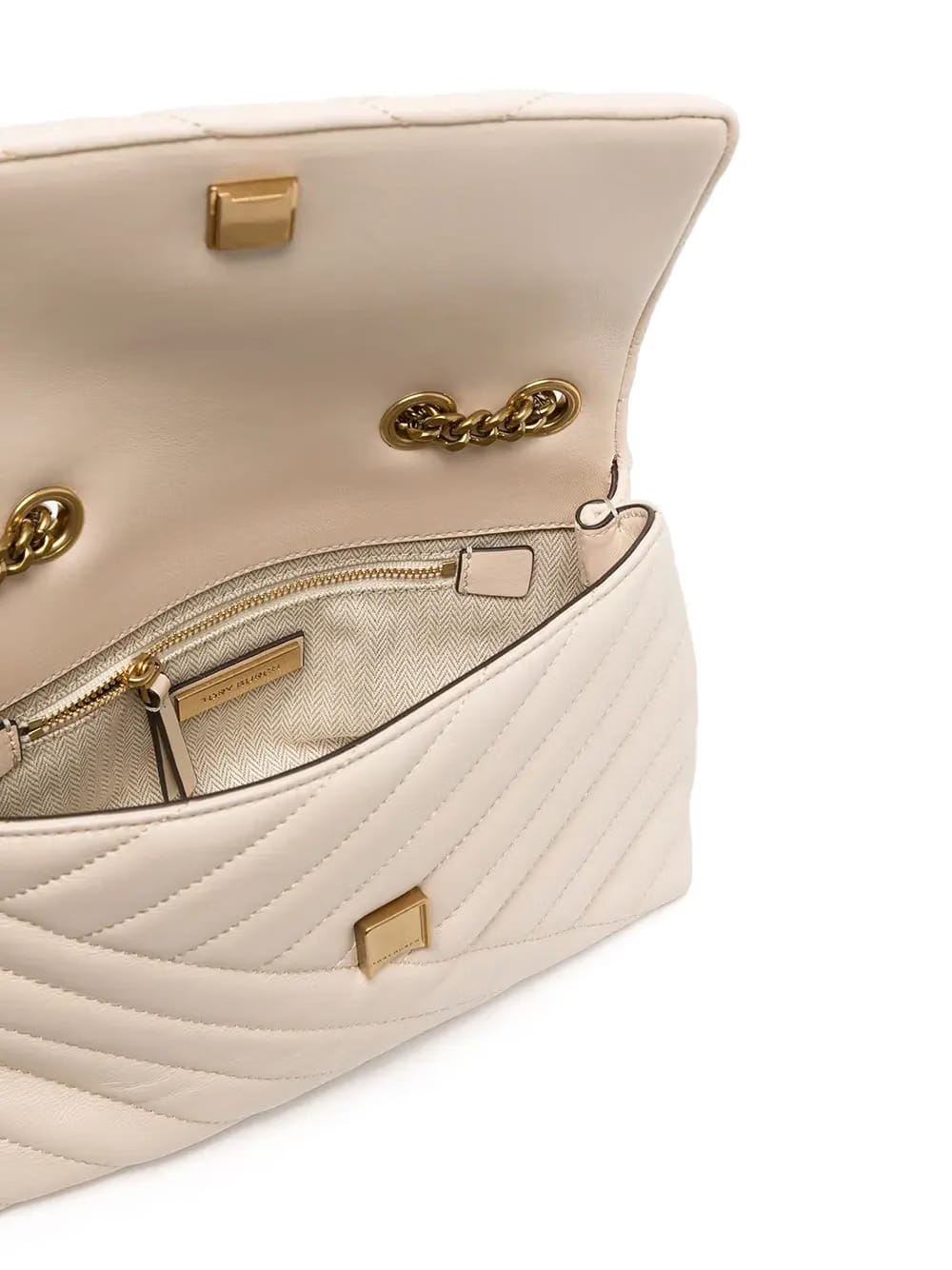 small Kira Chevron Convertible shoulder bag