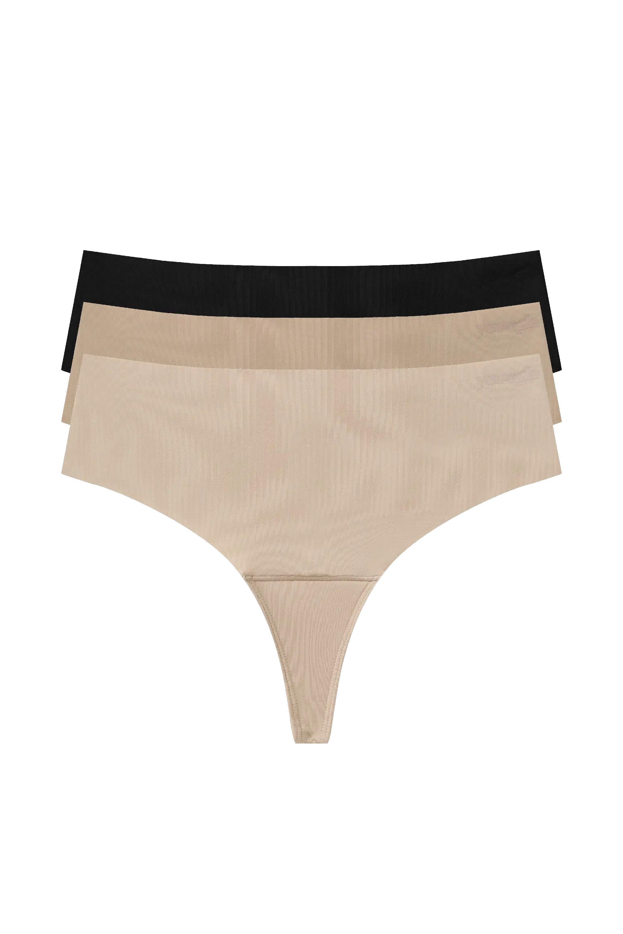 W637 padded thong 3-pack