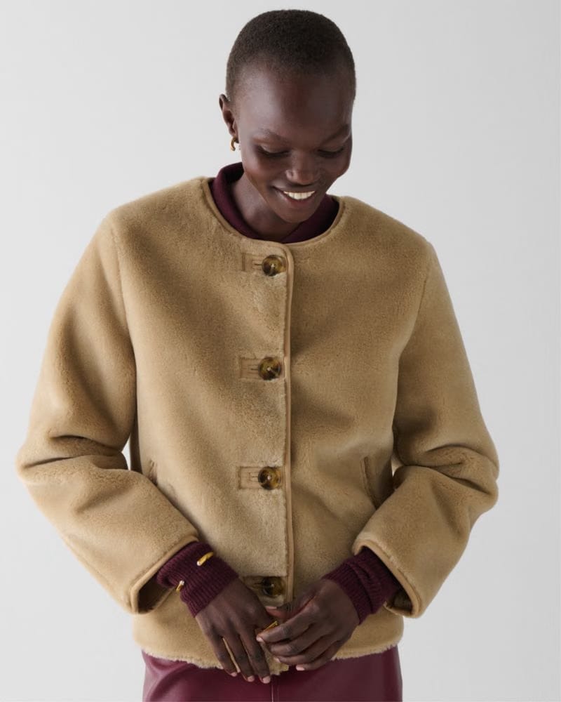 Bonded Shearling Jacket