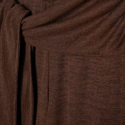 Brown Tie Waist Trousers