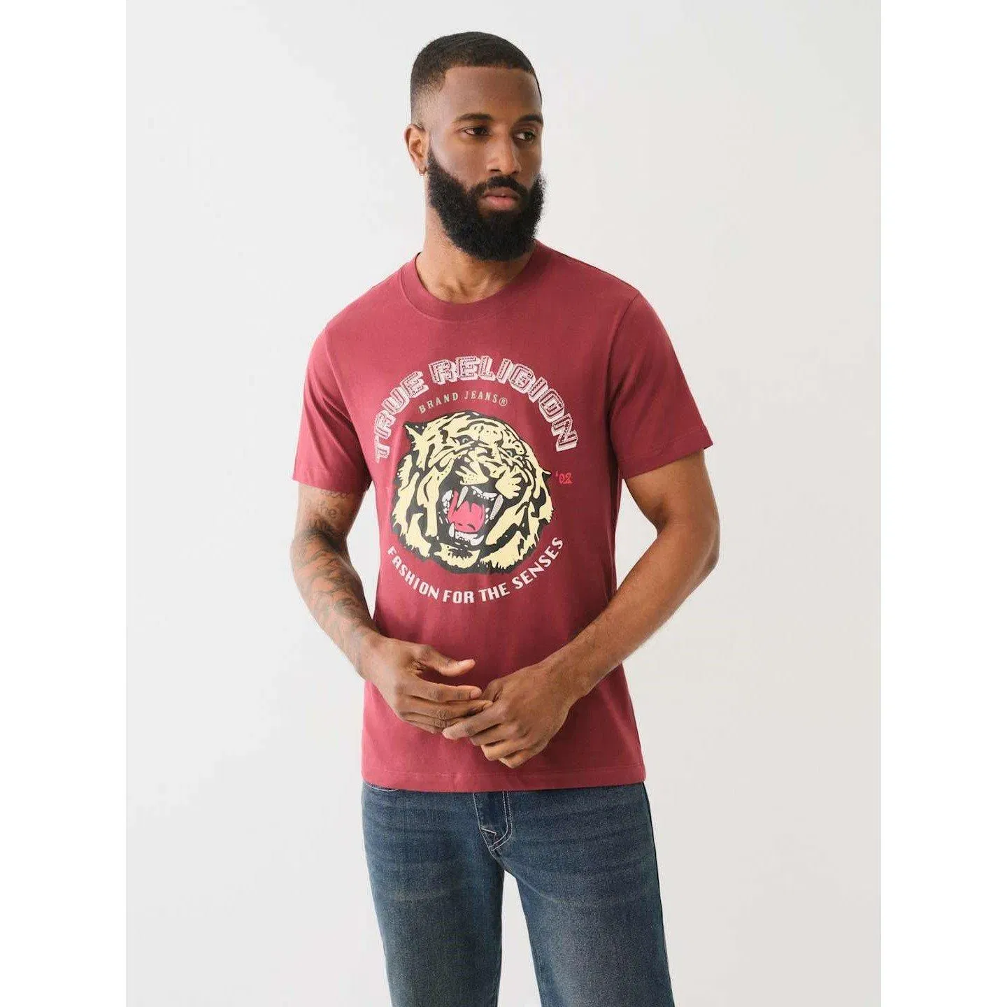 Tiger Face Regular Fit T-Shirt