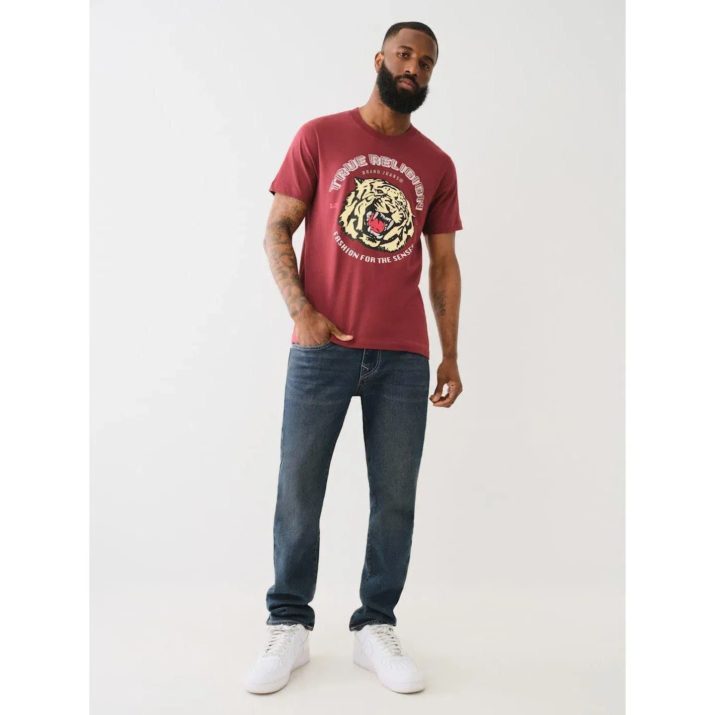 Tiger Face Regular Fit T-Shirt