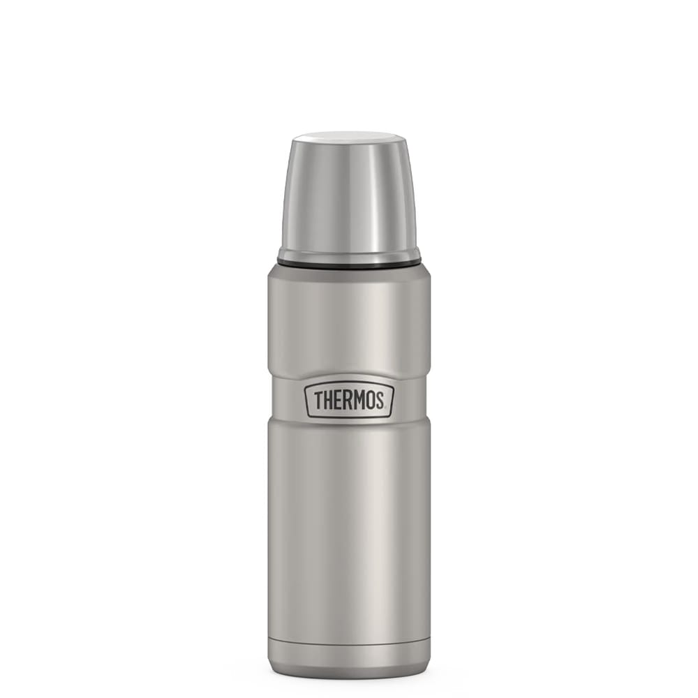 Thermos 16oz Stainless King Beverage Bottle Matte Stainless Steel