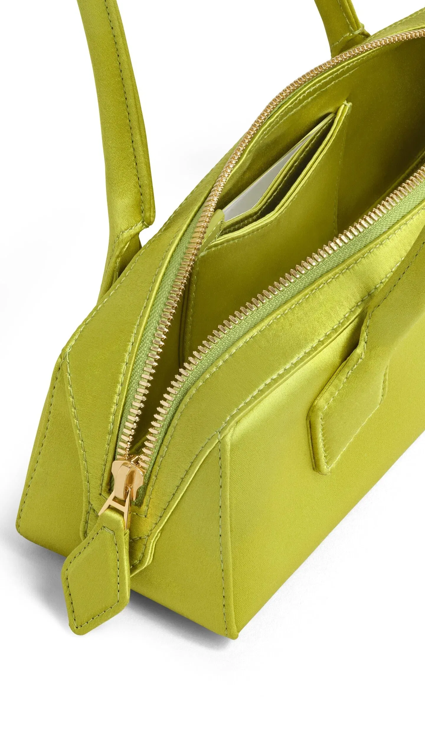 LE TECKEL SMALL BAG IN SATIN