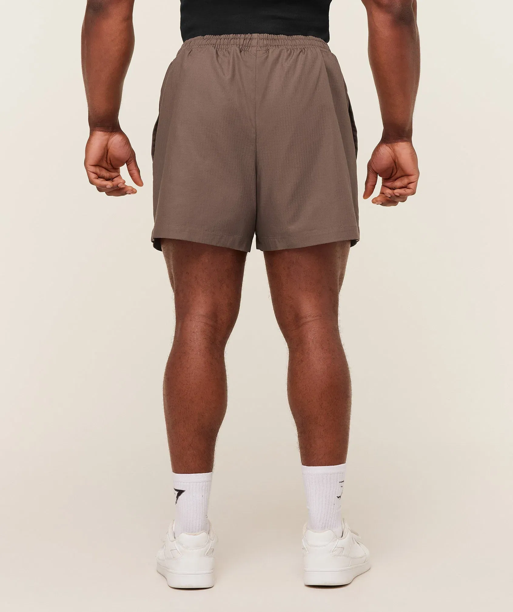 Gymshark Pumper Shorts 5" - Soft Brown