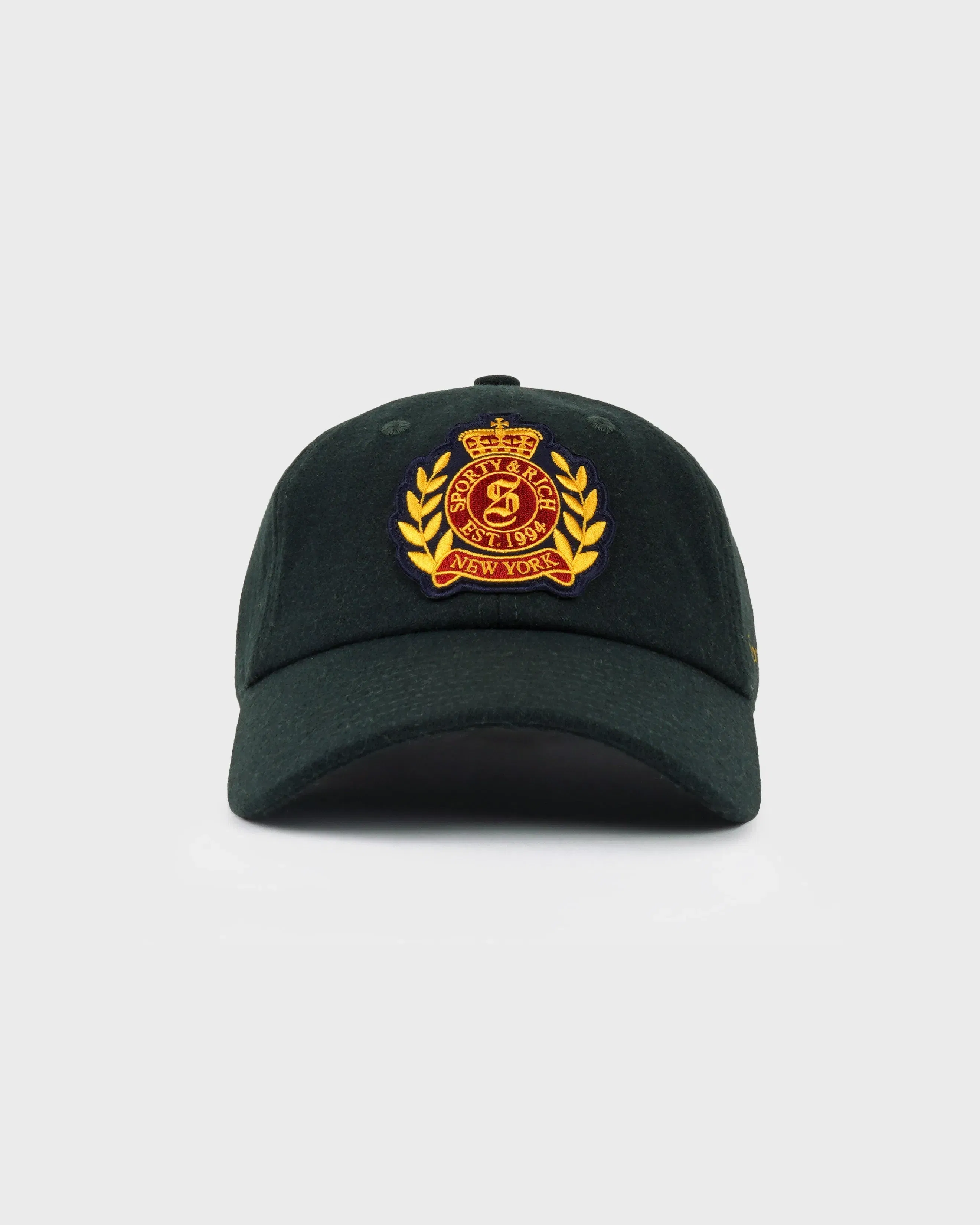 NY Crest Wool Hat - Forest
