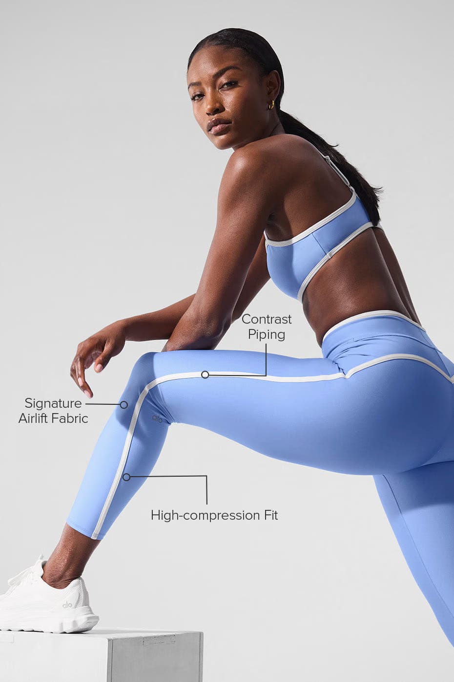 Alo Yoga Airlift High Waist Charger 7/8 Legging