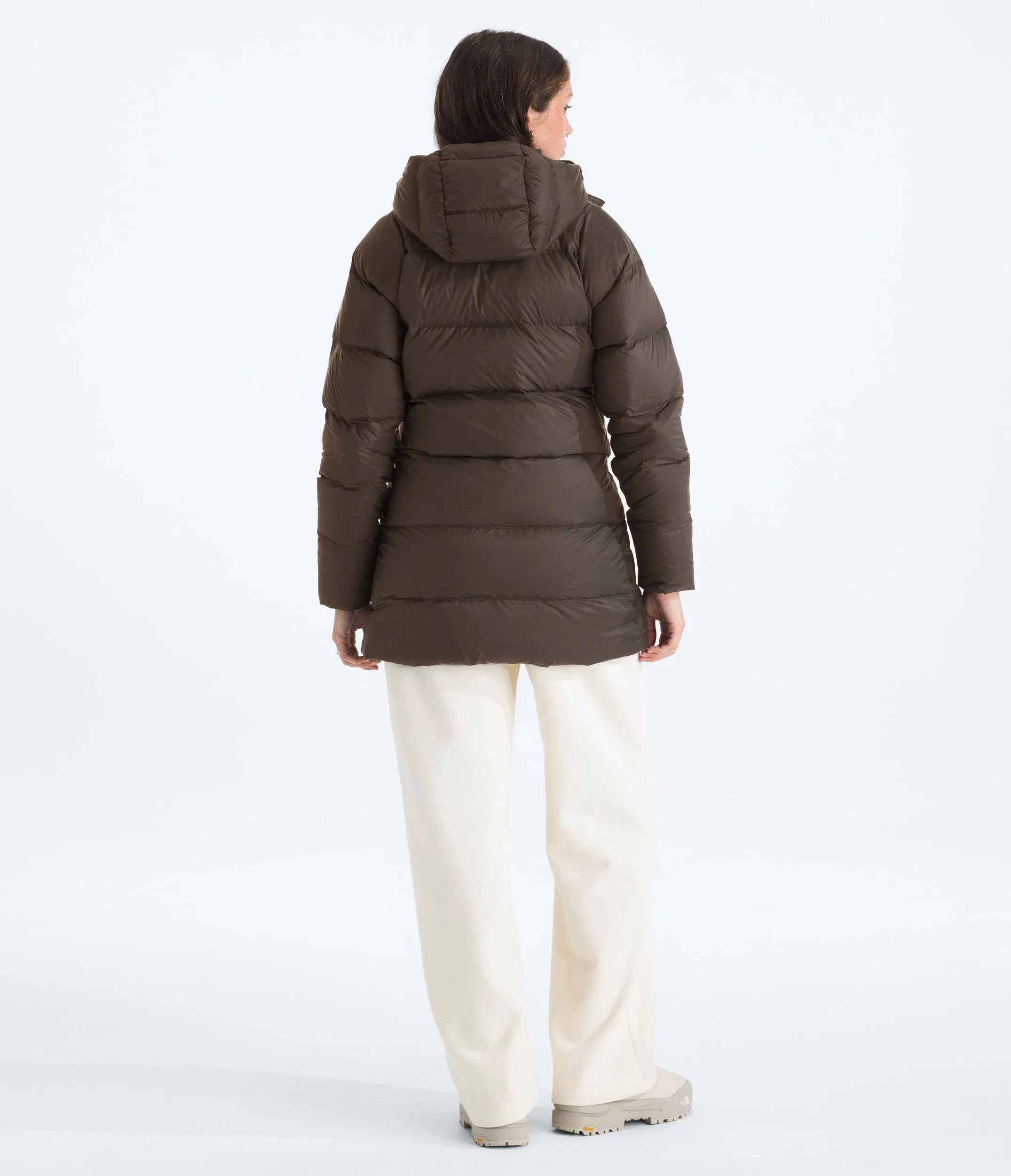 The North Face Women’s Hydrenalite™ City Down Hooded Parka Smokey Brown