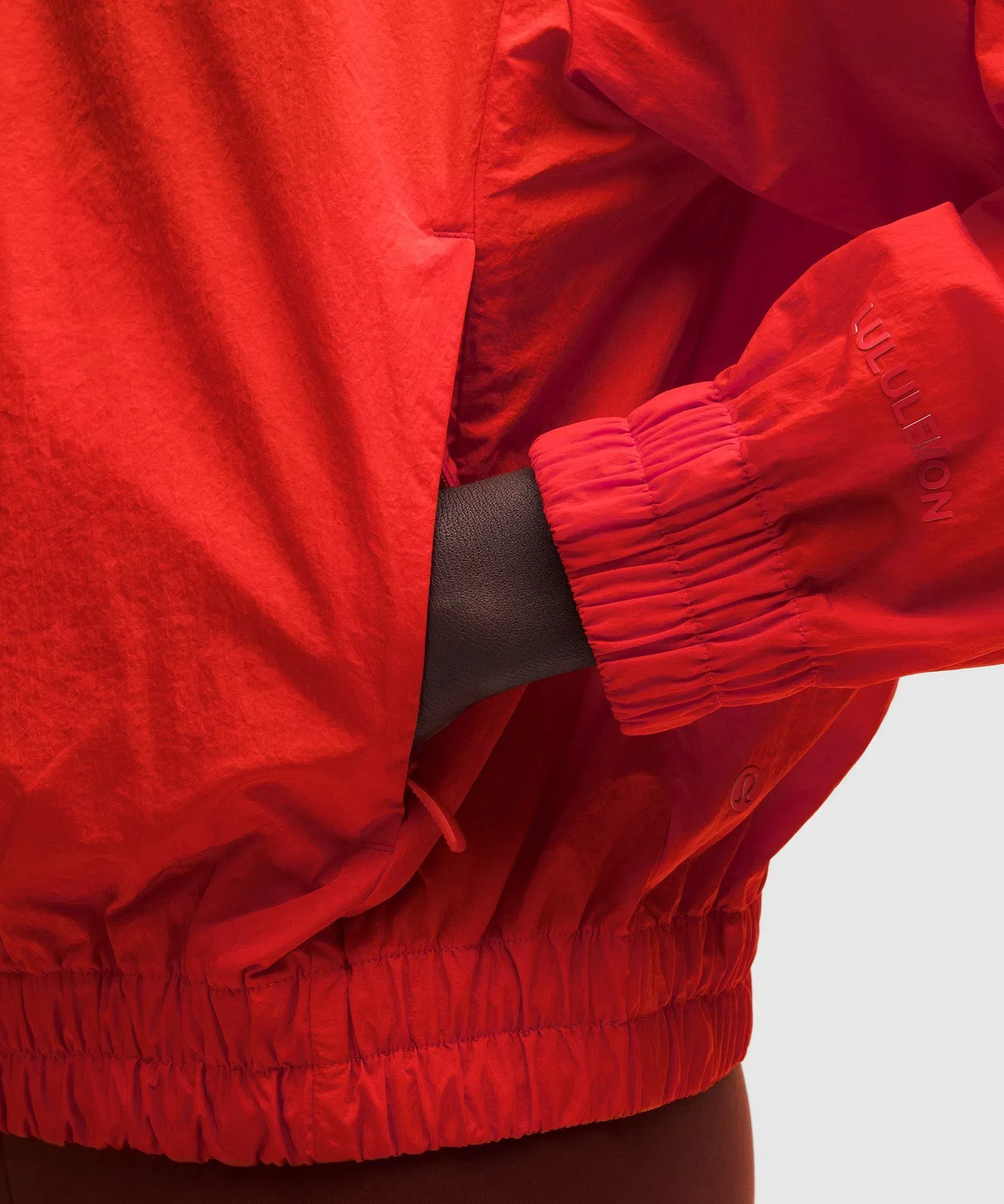 Lululemon Lightweight Pleated Track Jacket