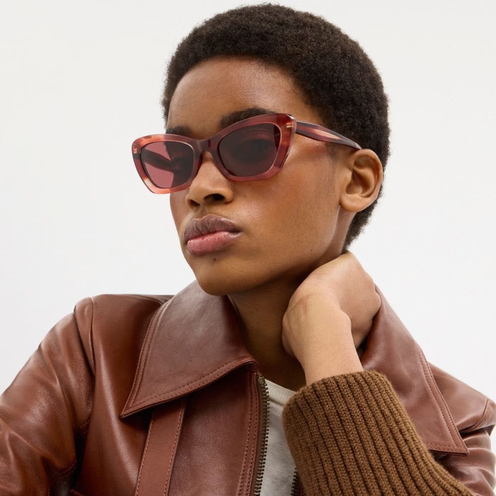 Wire Cat Eye Sunglasses