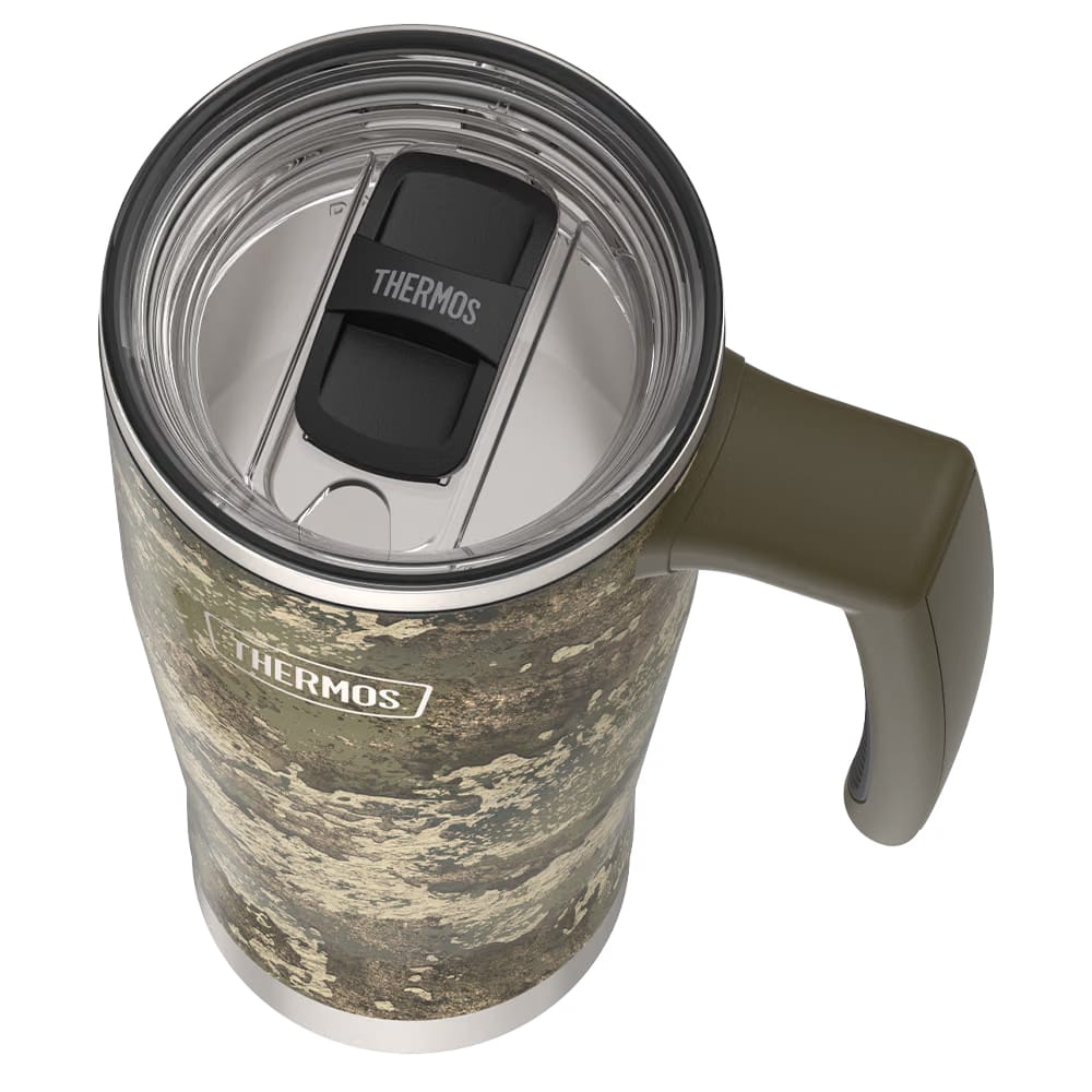 Thermos 18oz Icon Mug with Slide Lock Lid Truetimber Strata Camo