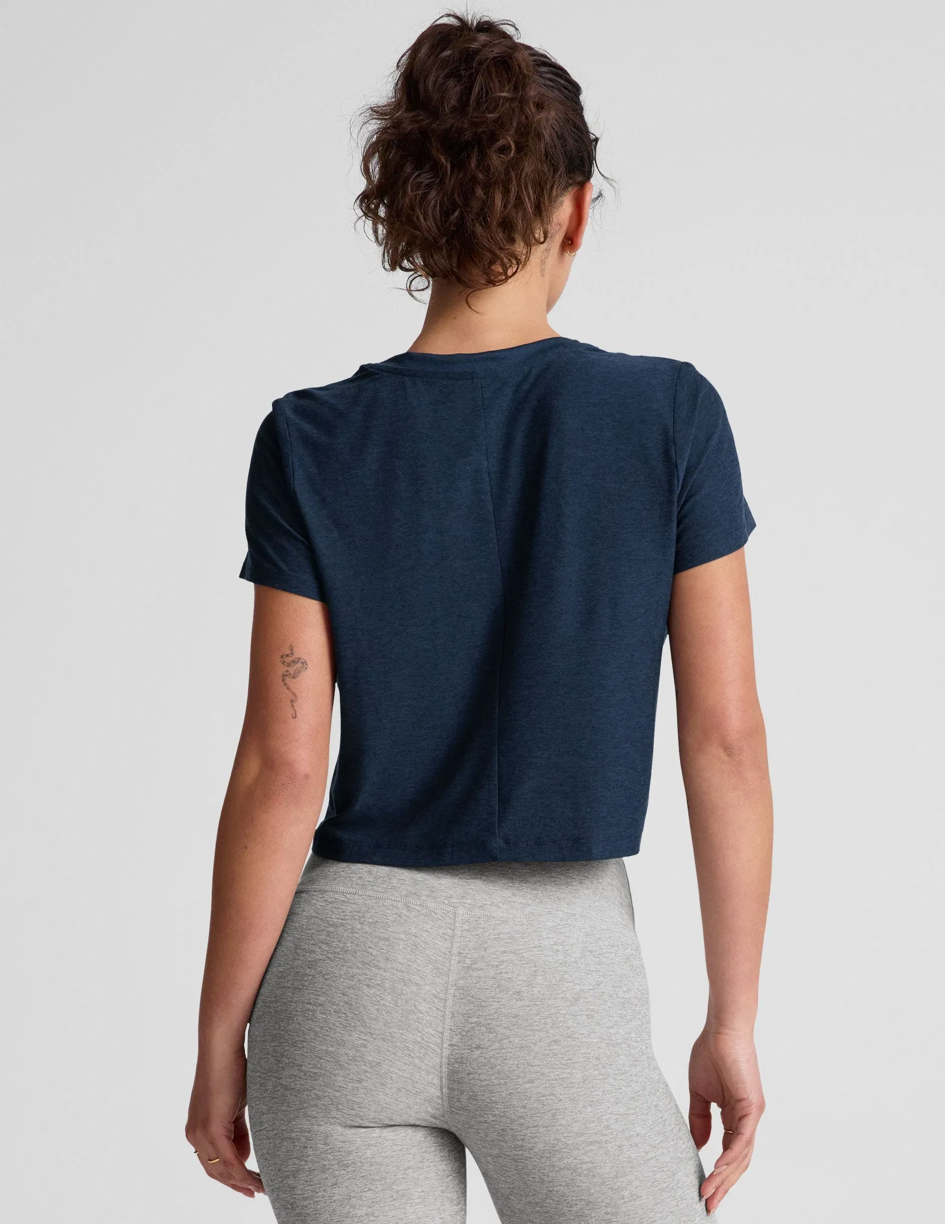 Beyond Yoga Featherweight Supreme Cropped T-Shirt Women's