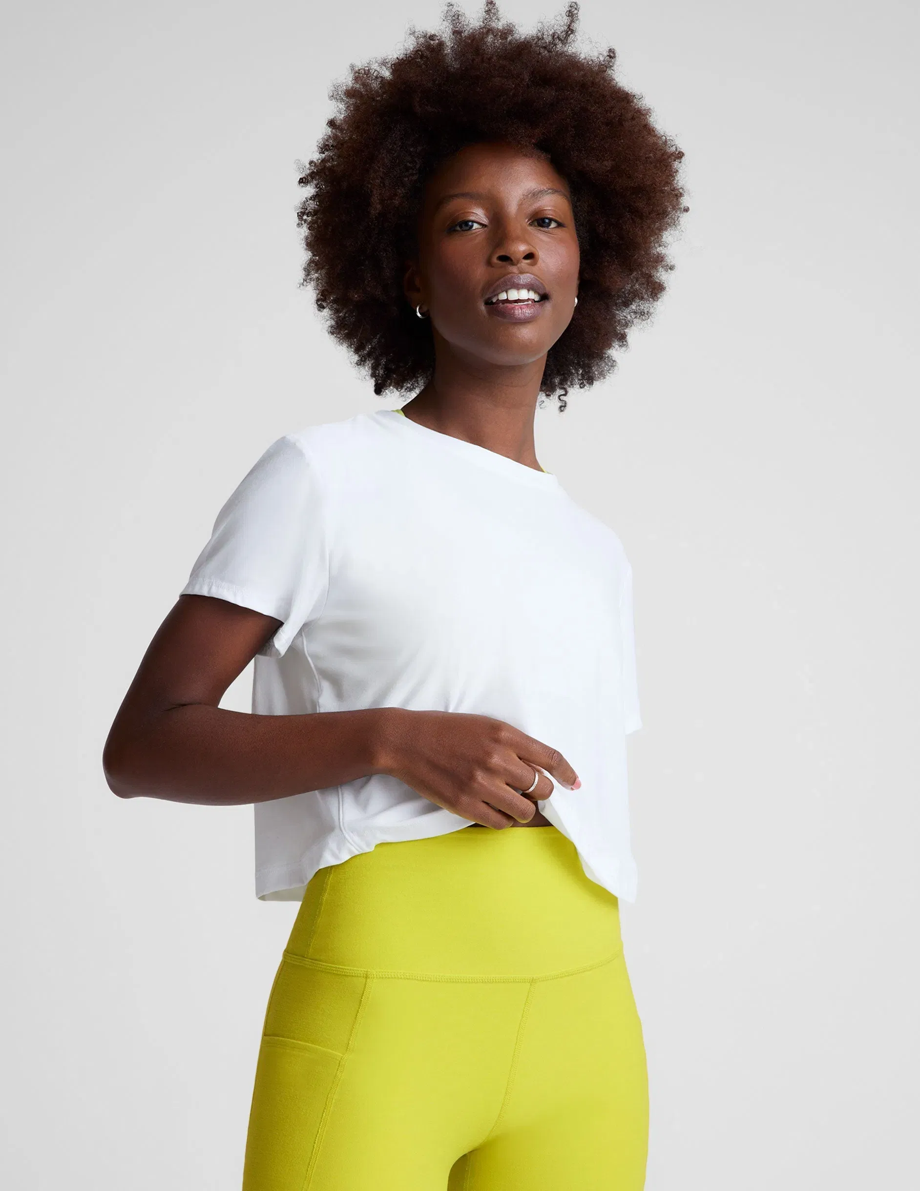 Beyond Yoga Featherweight Supreme Cropped T-Shirt Women's