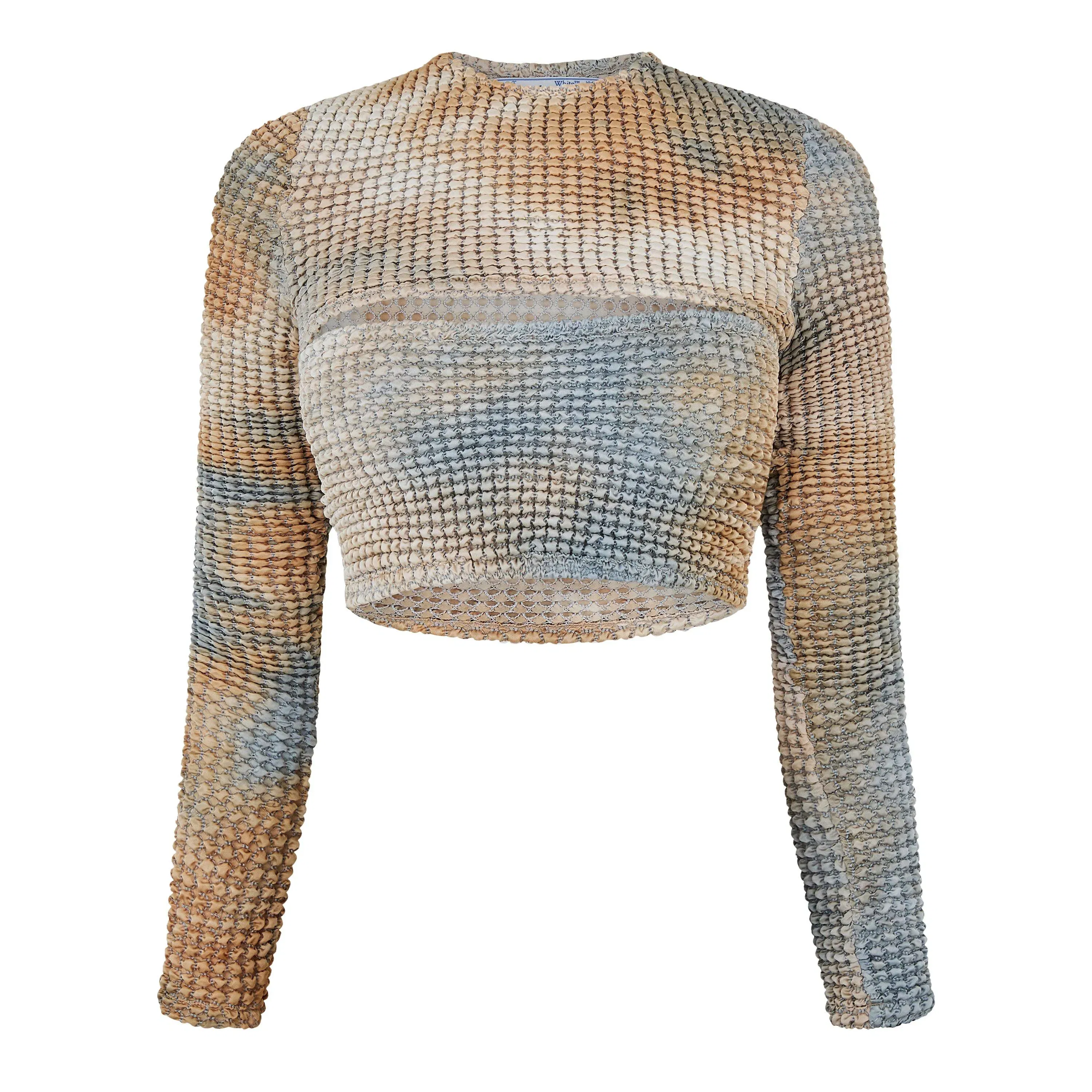 Tie-Dye Relaxed Fit Cut Out Top