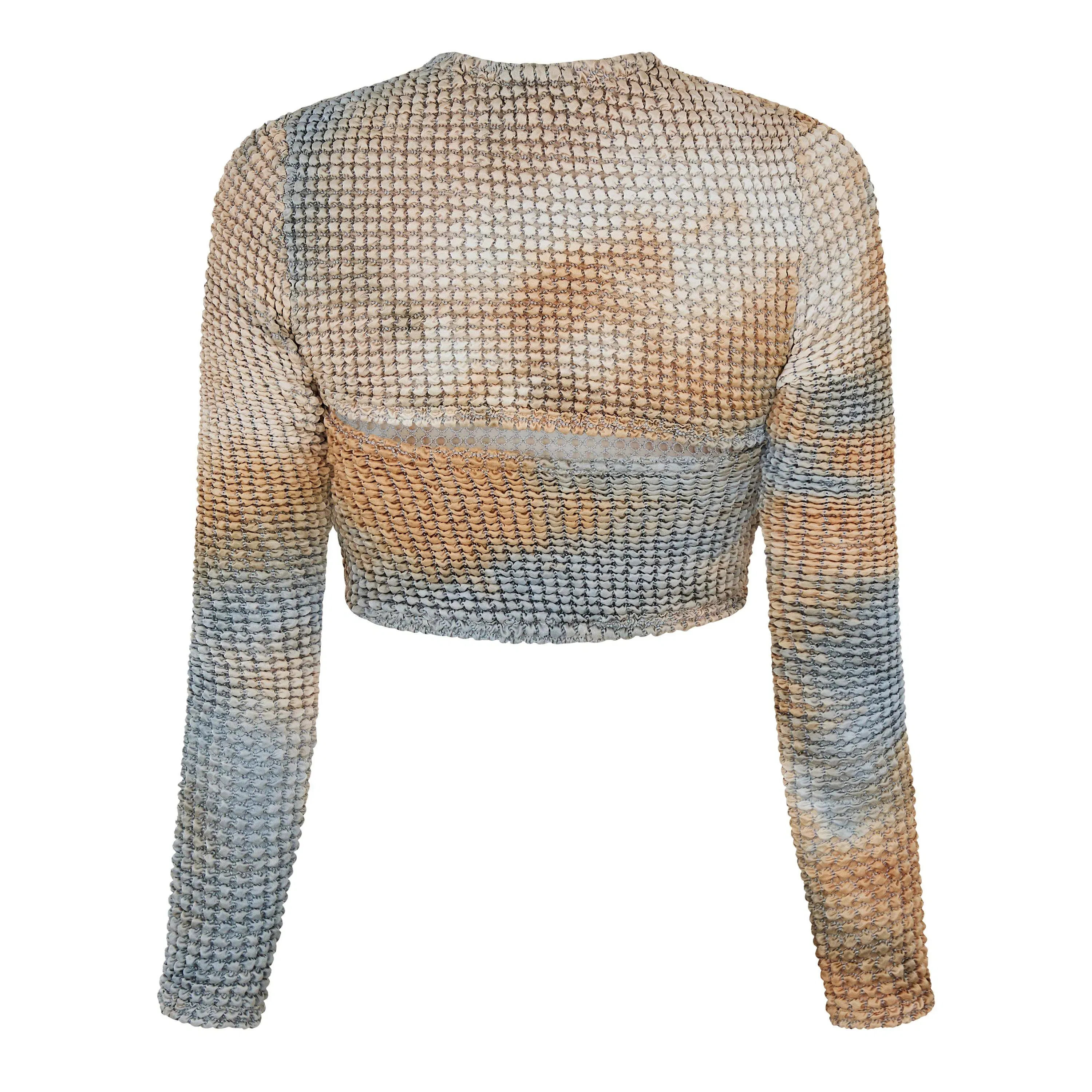 Tie-Dye Relaxed Fit Cut Out Top