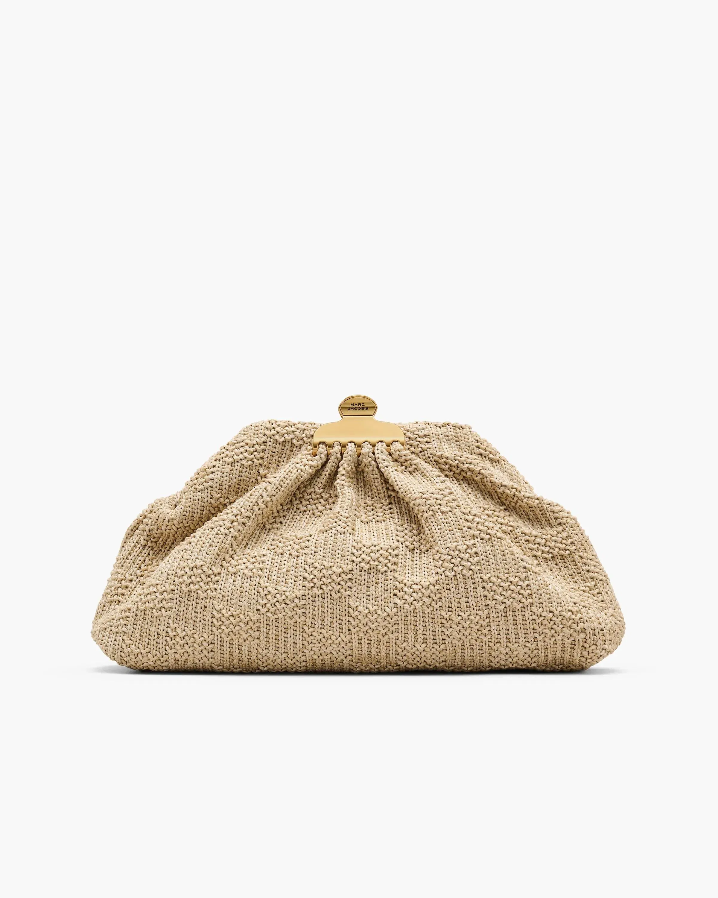 The Summer Woven Glam Clutch