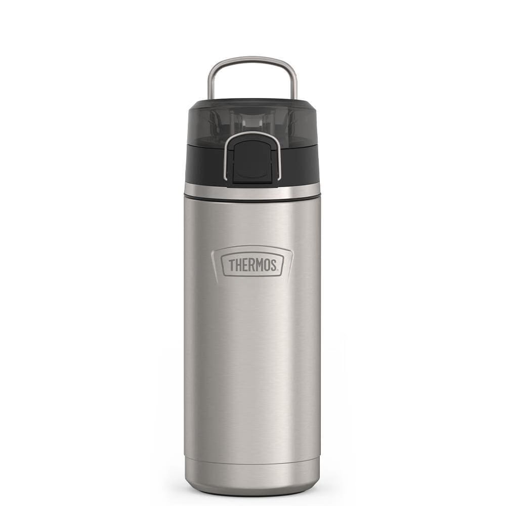 Thermos 18oz Icon Kids Water Bottle With Spout Lid Matte Stainless Steel