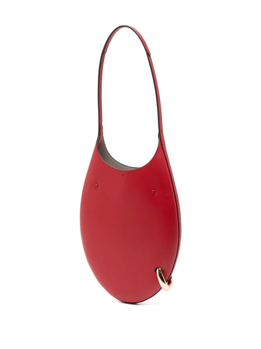 Pierced shoulder bag
