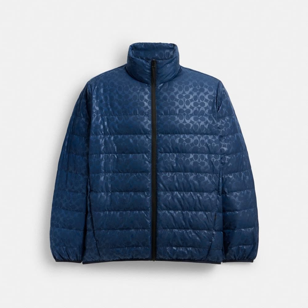 Lightweight Down Jacket In Recycled Polyester
