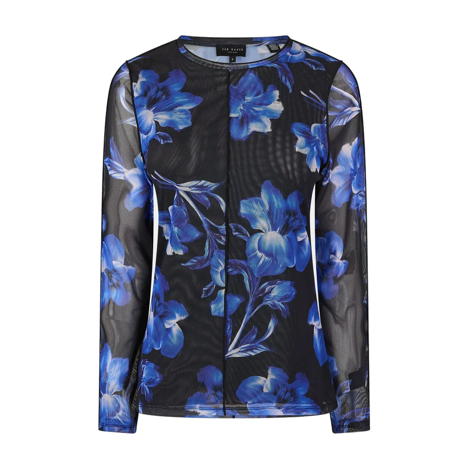 Crew Neck Jersey Long Sleeve T-Shirt