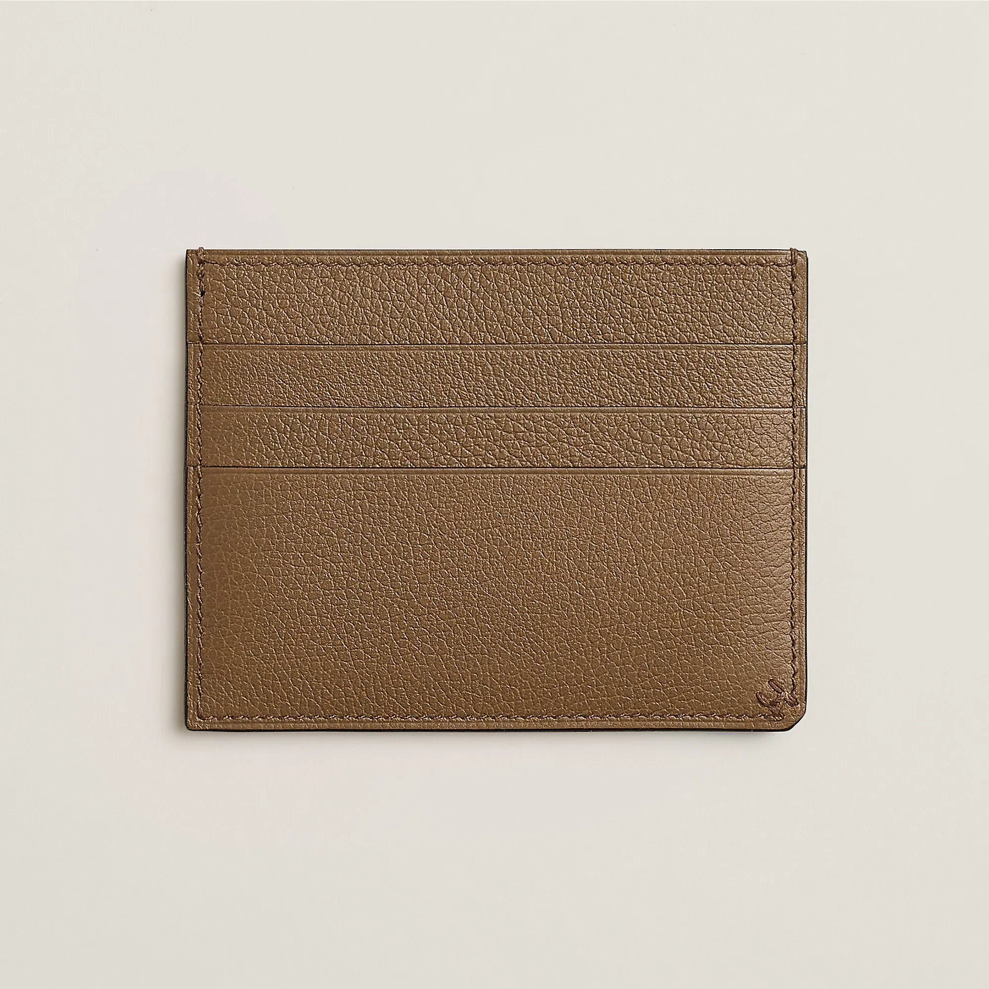 Hermes H Sellier Card Holder Noir