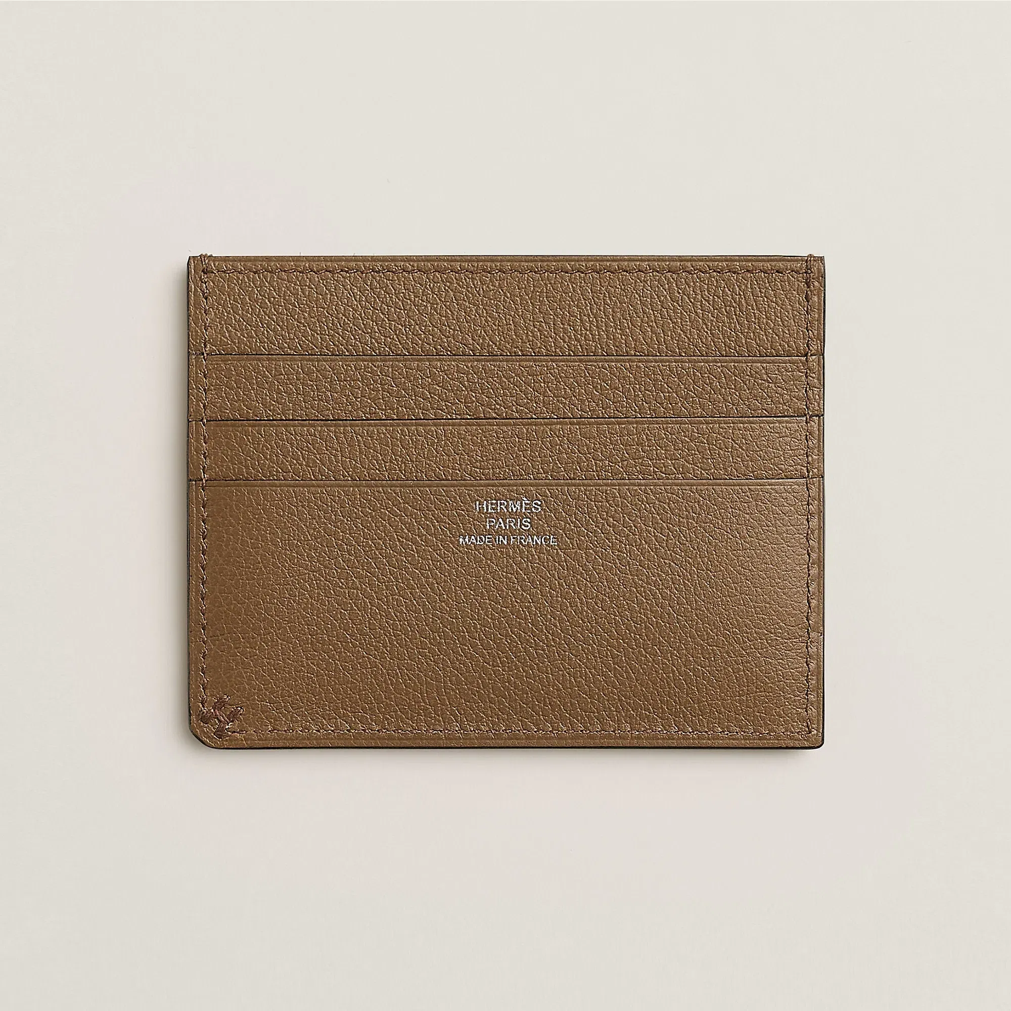 Hermes H Sellier Card Holder Noir
