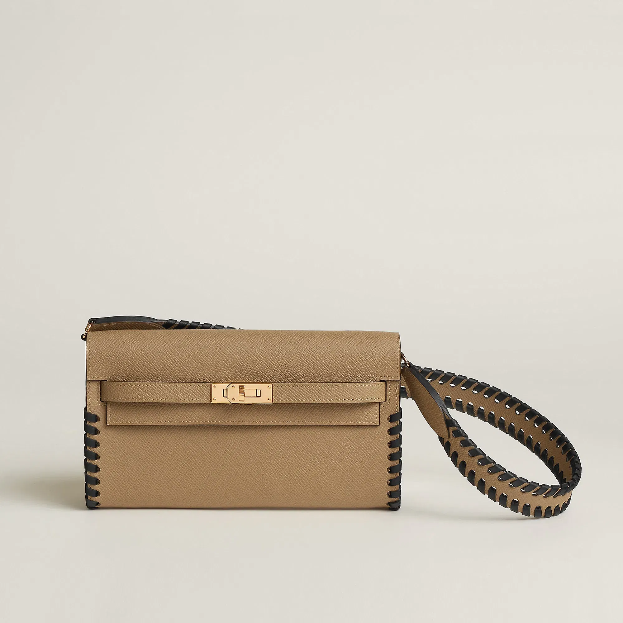 Hermes Kelly To Go Tressage Wallet Poussire