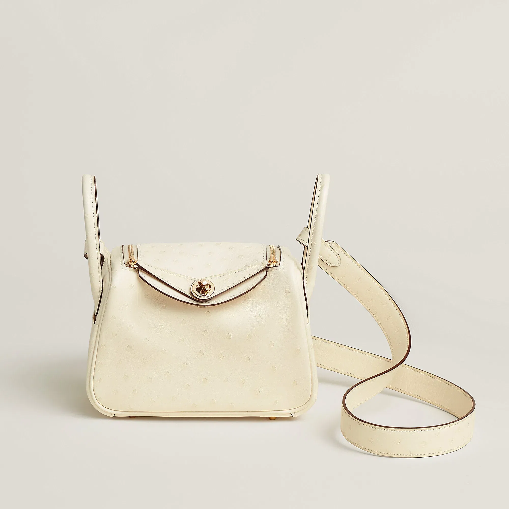 Hermes Lindy Ii Mini Bag Nata