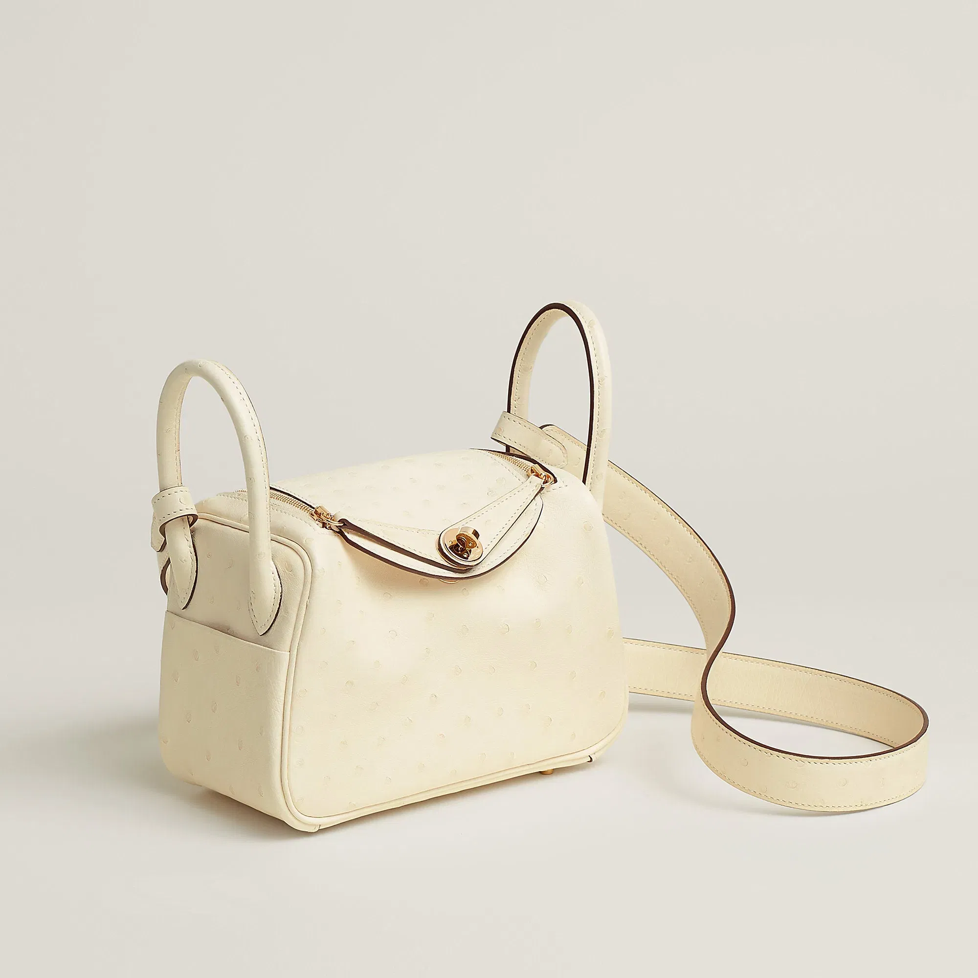 Hermes Lindy Ii Mini Bag Nata