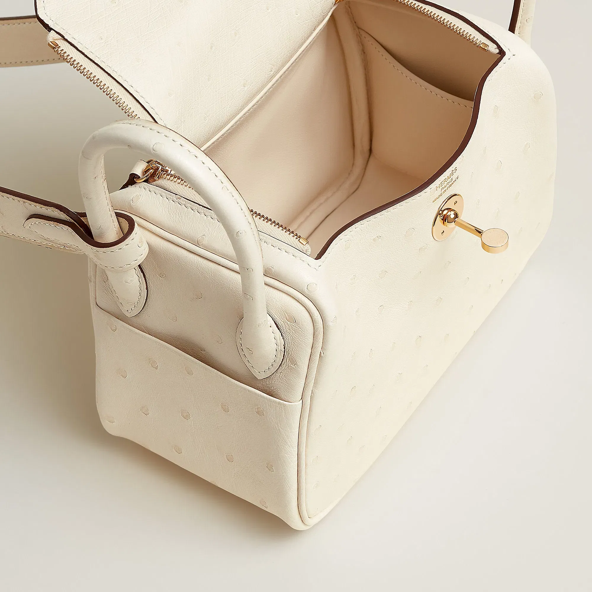 Hermes Lindy Ii Mini Bag Nata