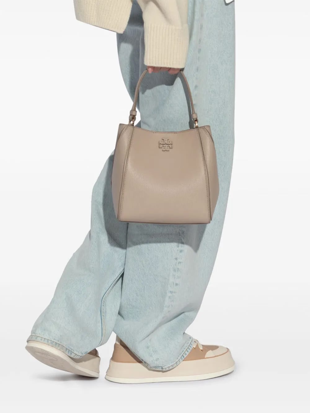 McGraw leather bucket bag