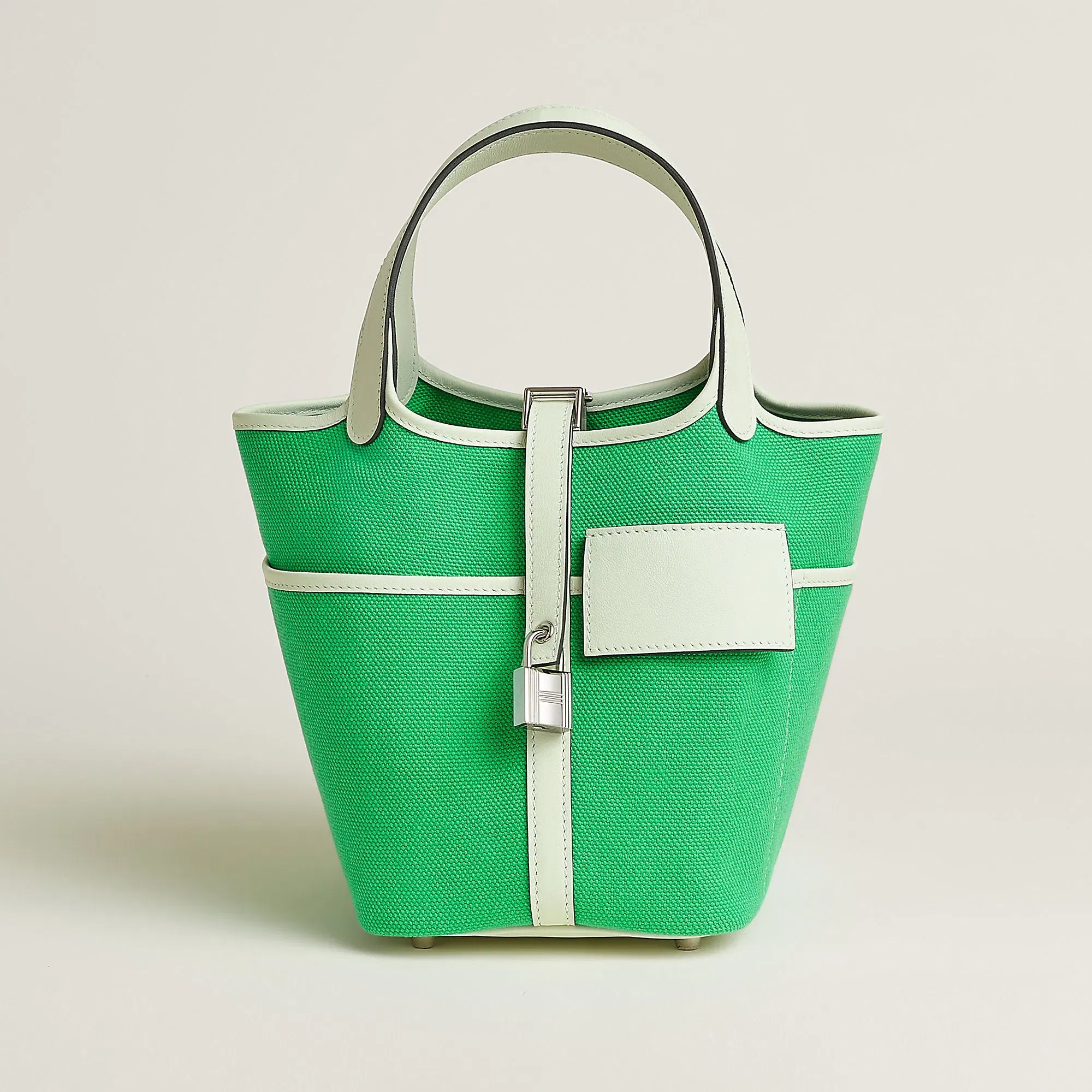 Hermes Picotin Lock 18 Pocket Bag Vert Comics