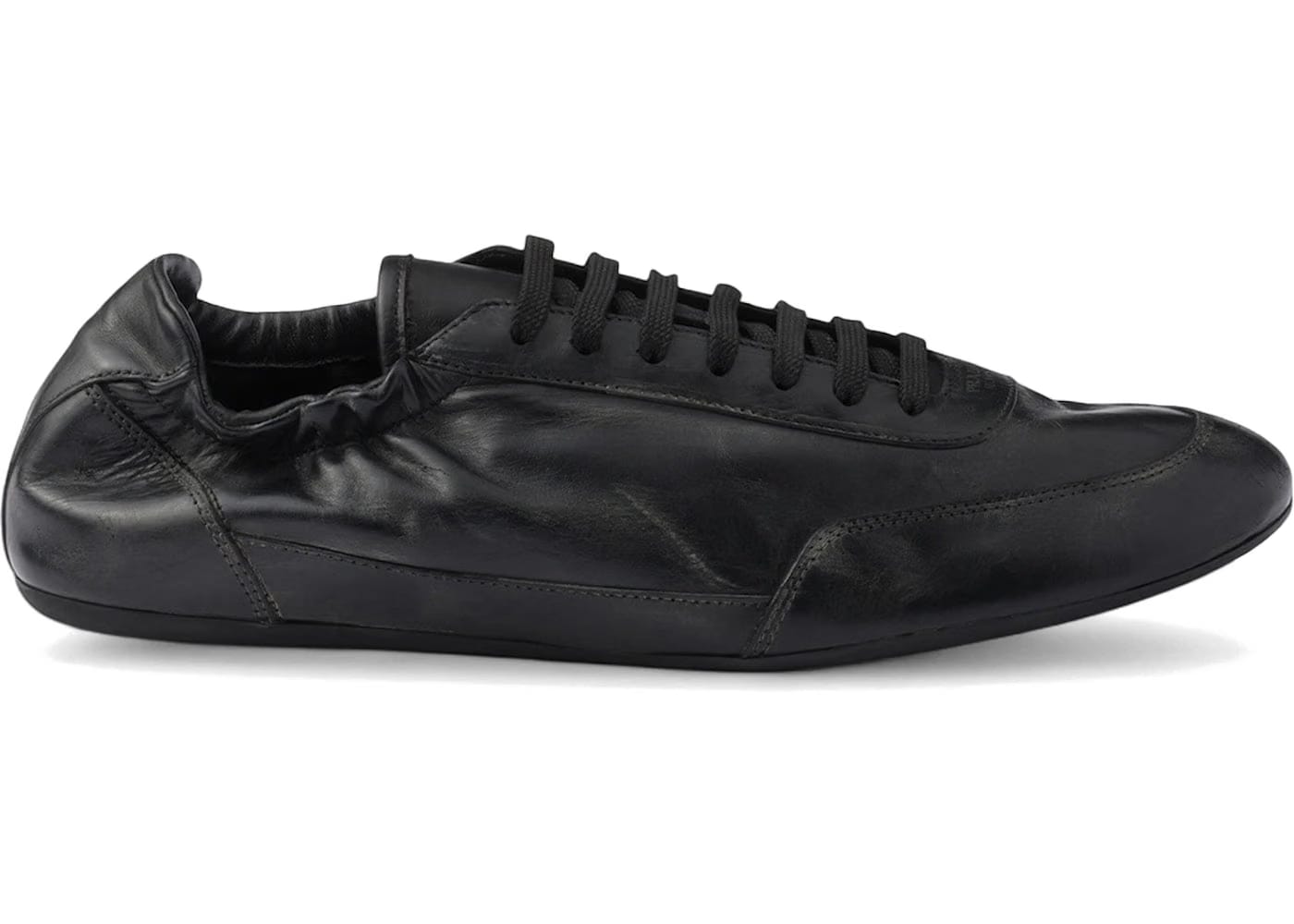Prada Collapse Sneakers Leather Black
