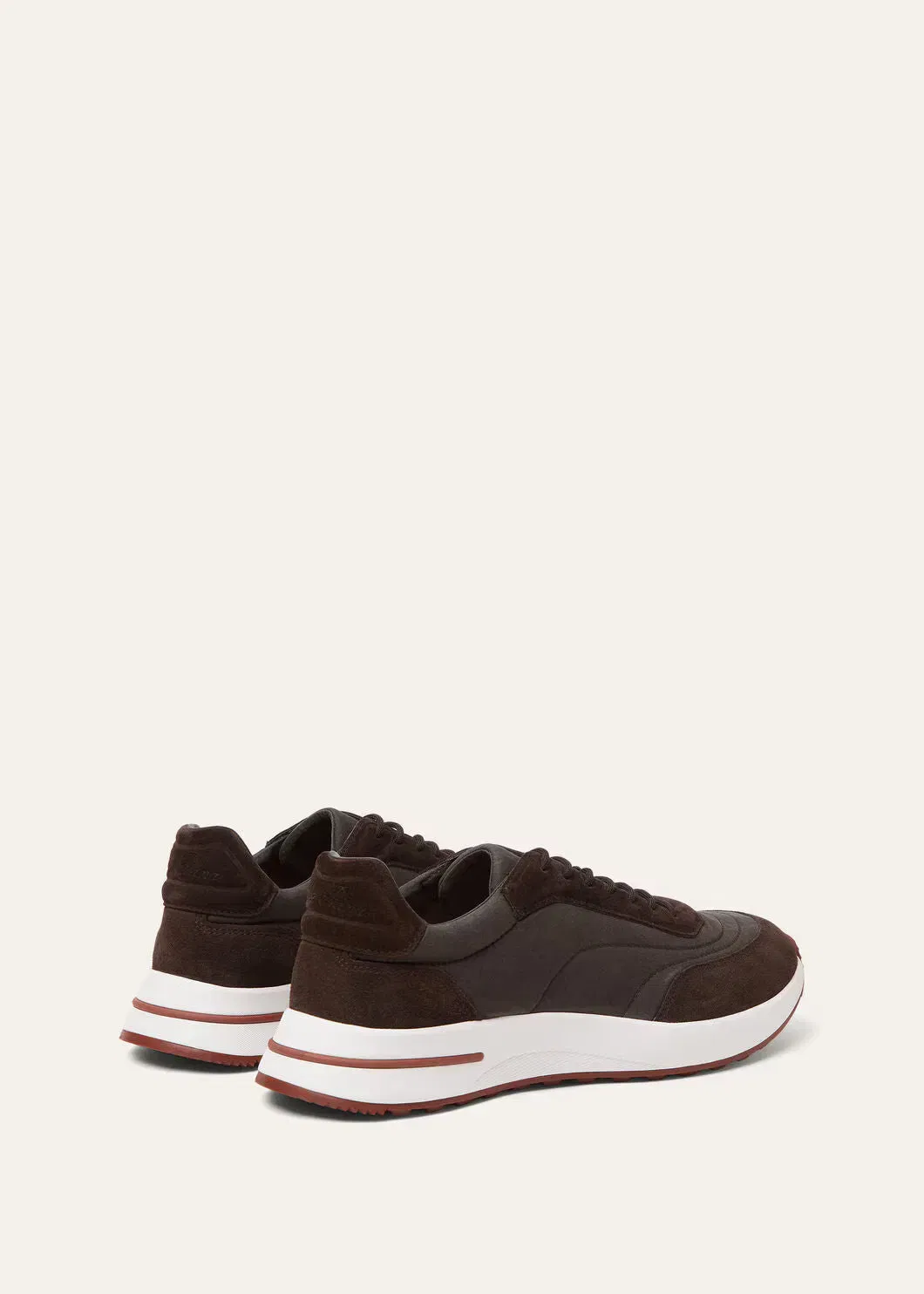 LoroPiana Week End Walk Sneaker Cedar Bronze