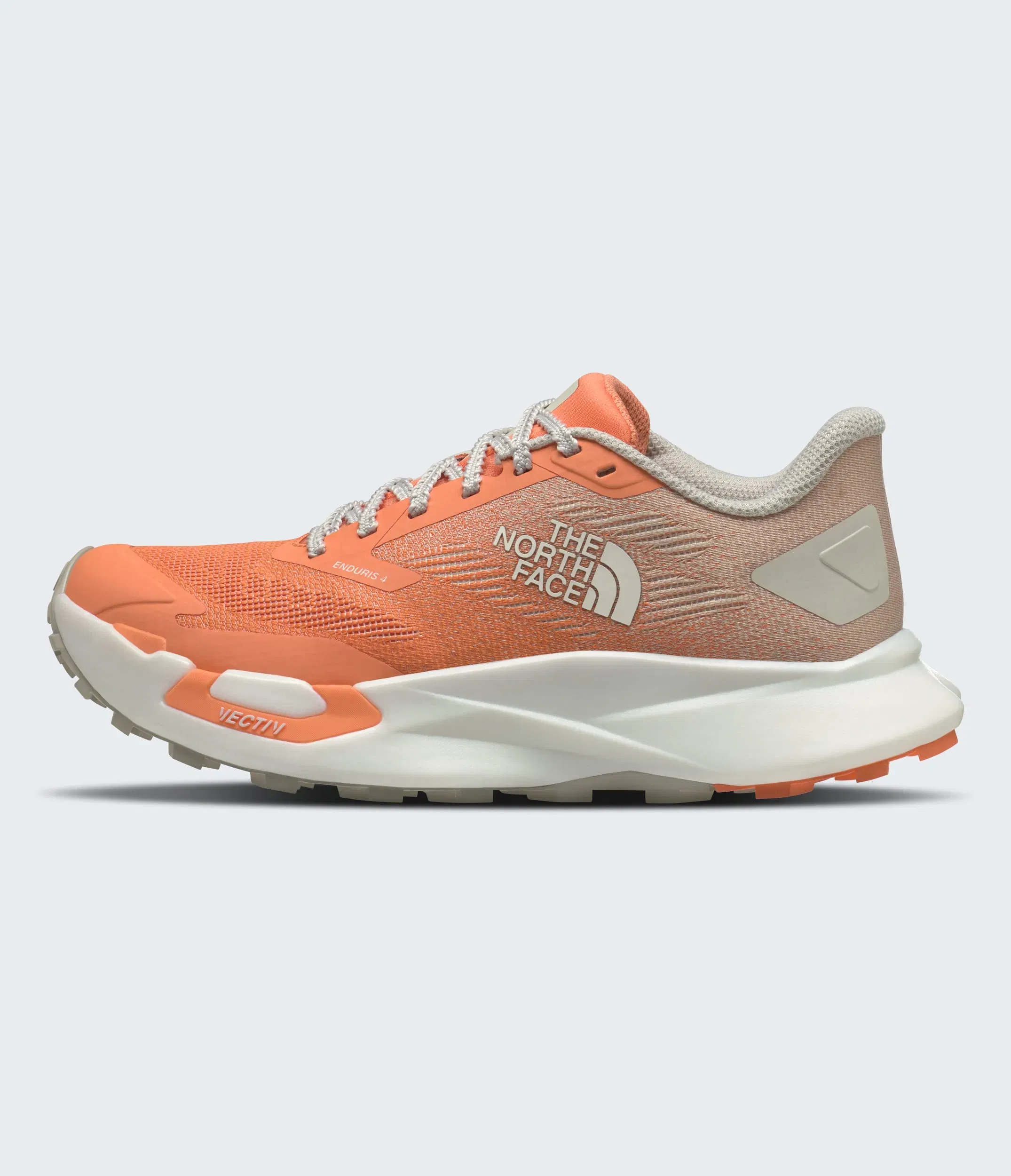 The North Face Womens Vectiv Enduris 4 Shoes Citrus Rust Citrus Rust