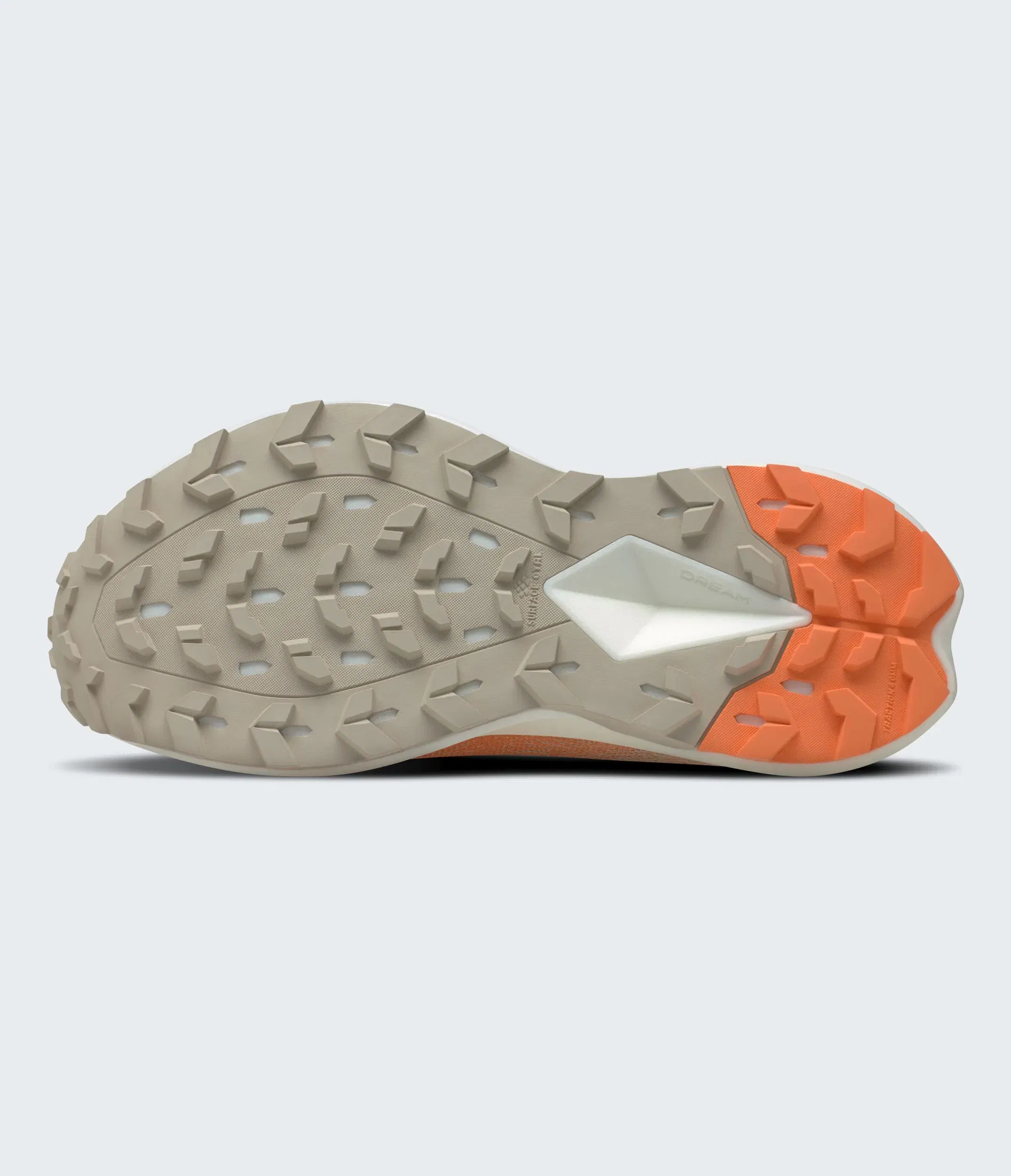The North Face Womens Vectiv Enduris 4 Shoes Citrus Rust Citrus Rust