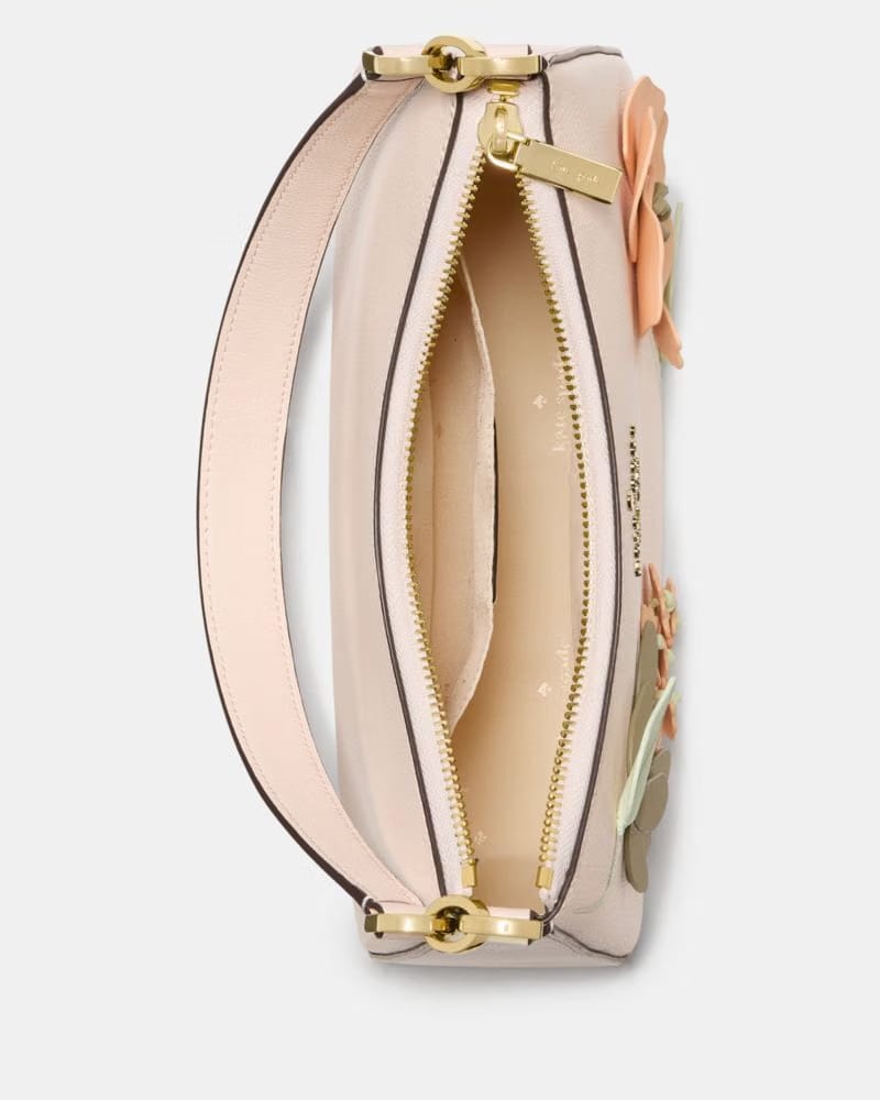 KateSpade Margot Floral Shoulder Bag Fresh Peach Multi