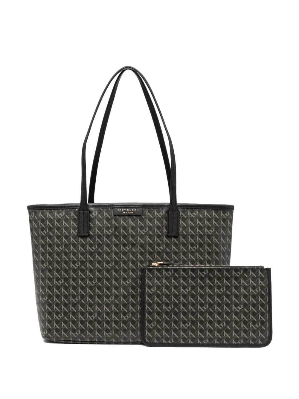 monogrammed logo tote bag