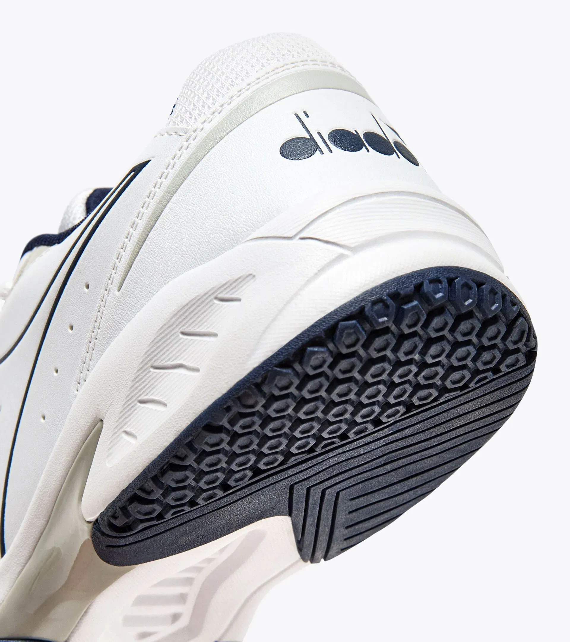 Diadora Volee 6 White/Pageant Blue