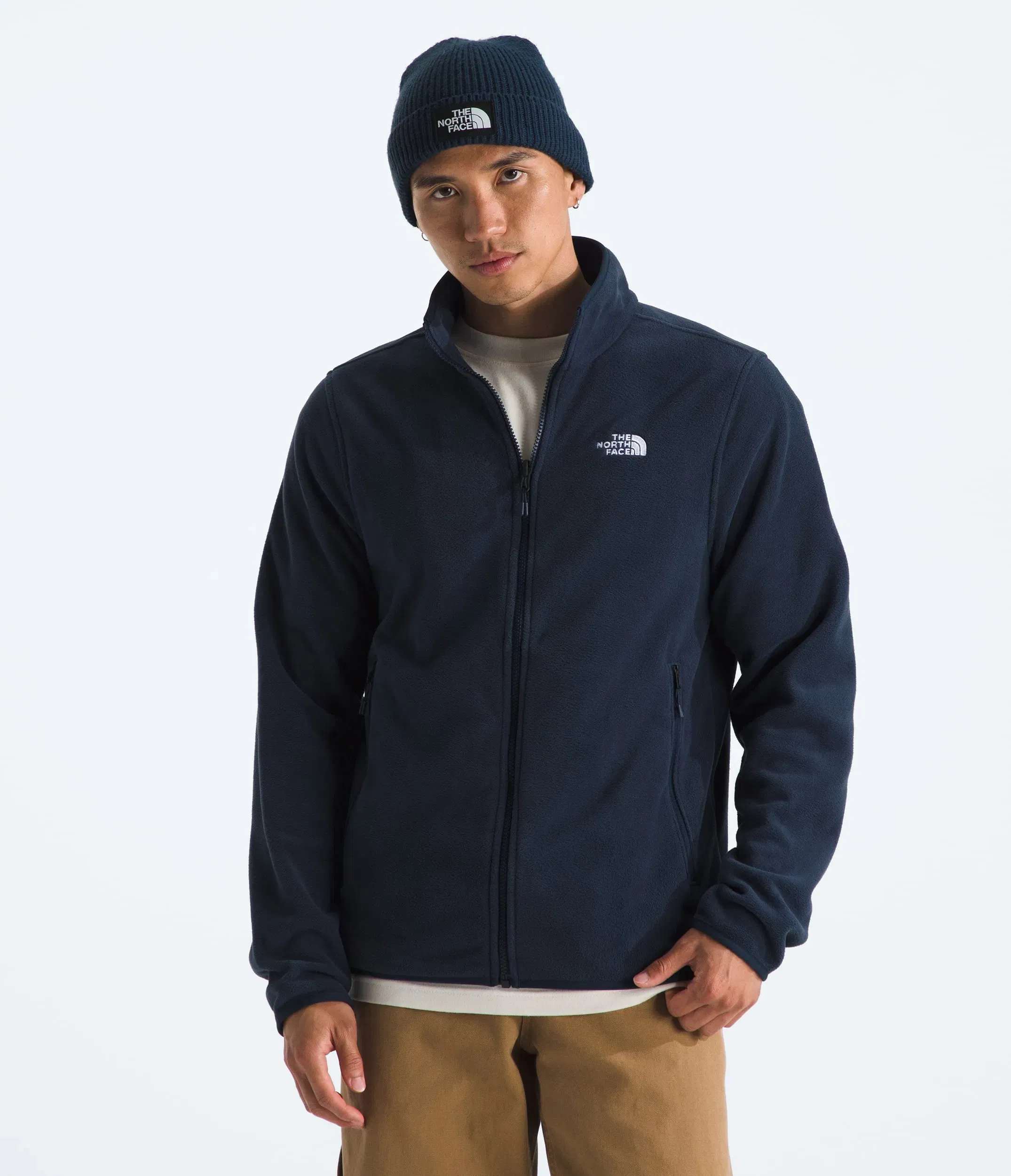 The North Face Men’s Glacier Fleece Jacket Summit Navy