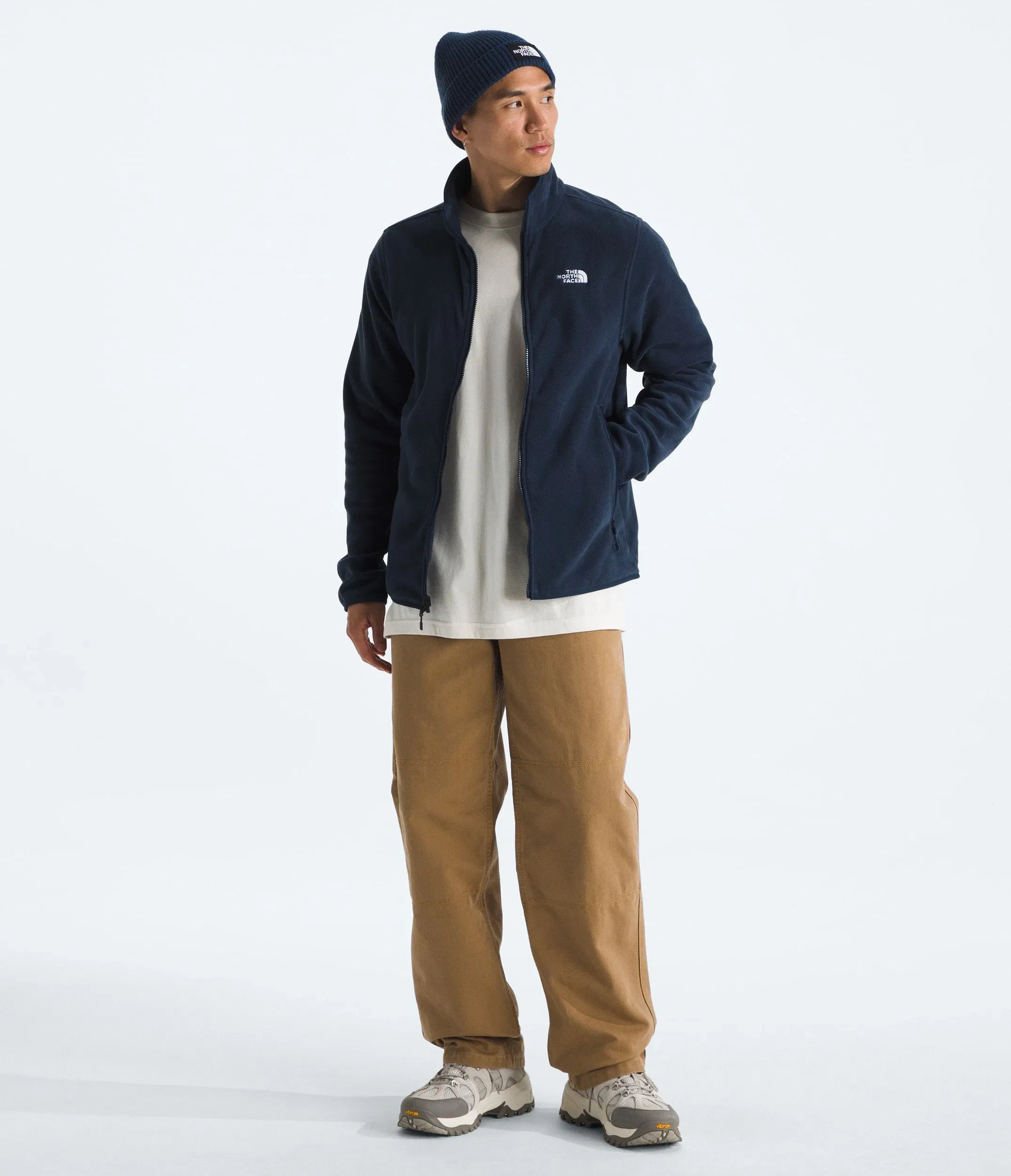 The North Face Men’s Glacier Fleece Jacket Summit Navy