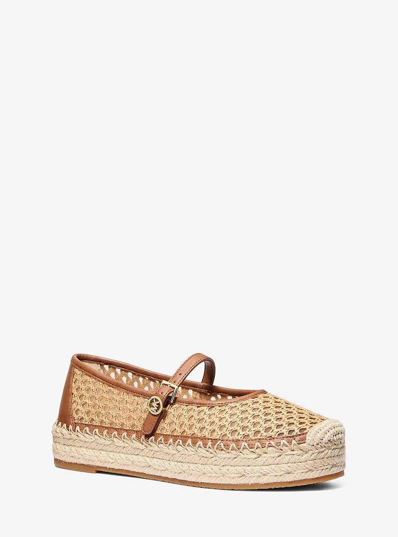 Michael Kors Belina Signature Logo Platform Espadrille