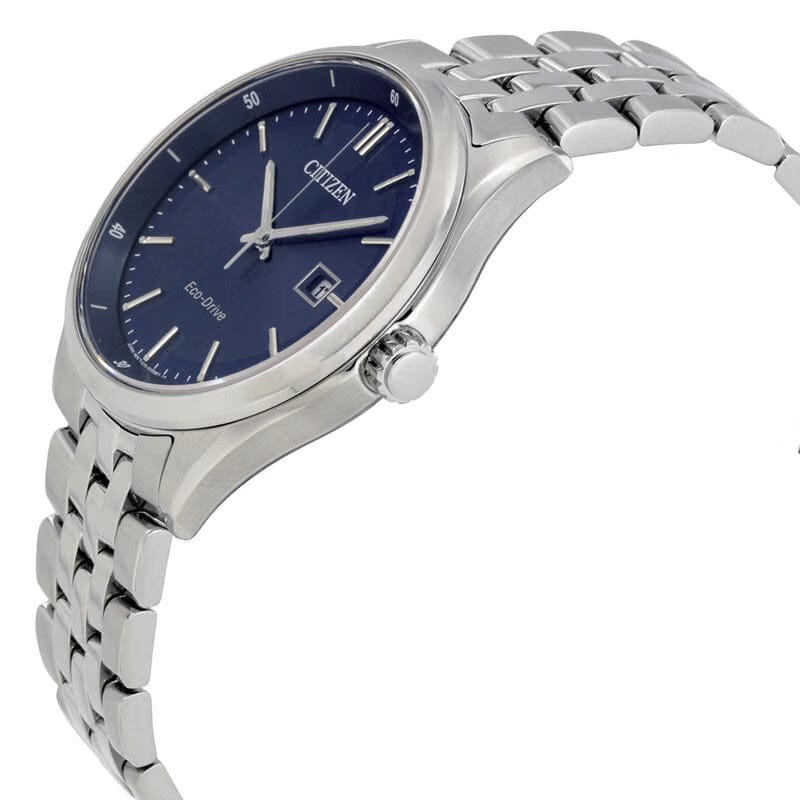 Citizen Mens Bracelet Blue Dial Eco-Drive Watch