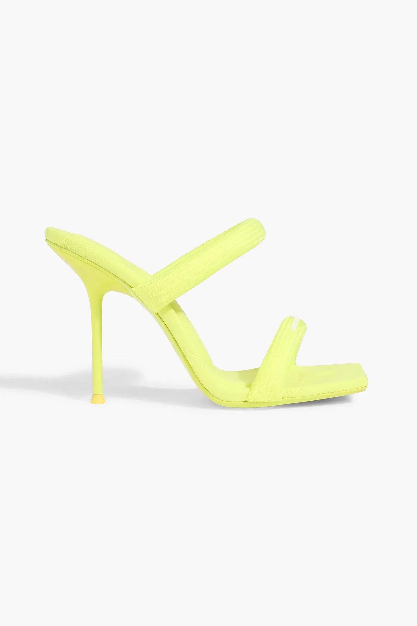 Alexander Wang Julie Woven Sandals Bright Yellow Women's