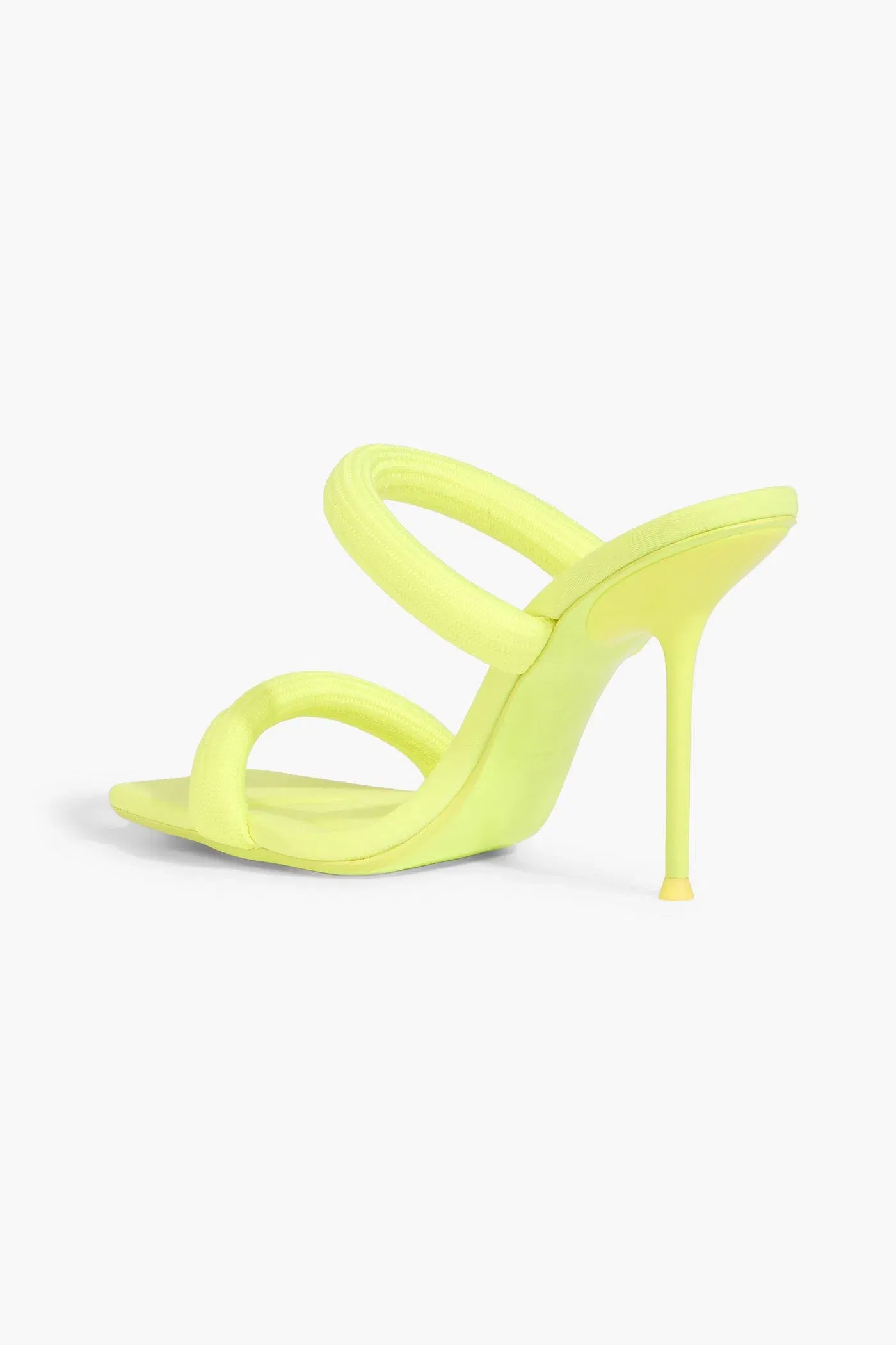 Alexander Wang Julie Woven Sandals Bright Yellow Women's
