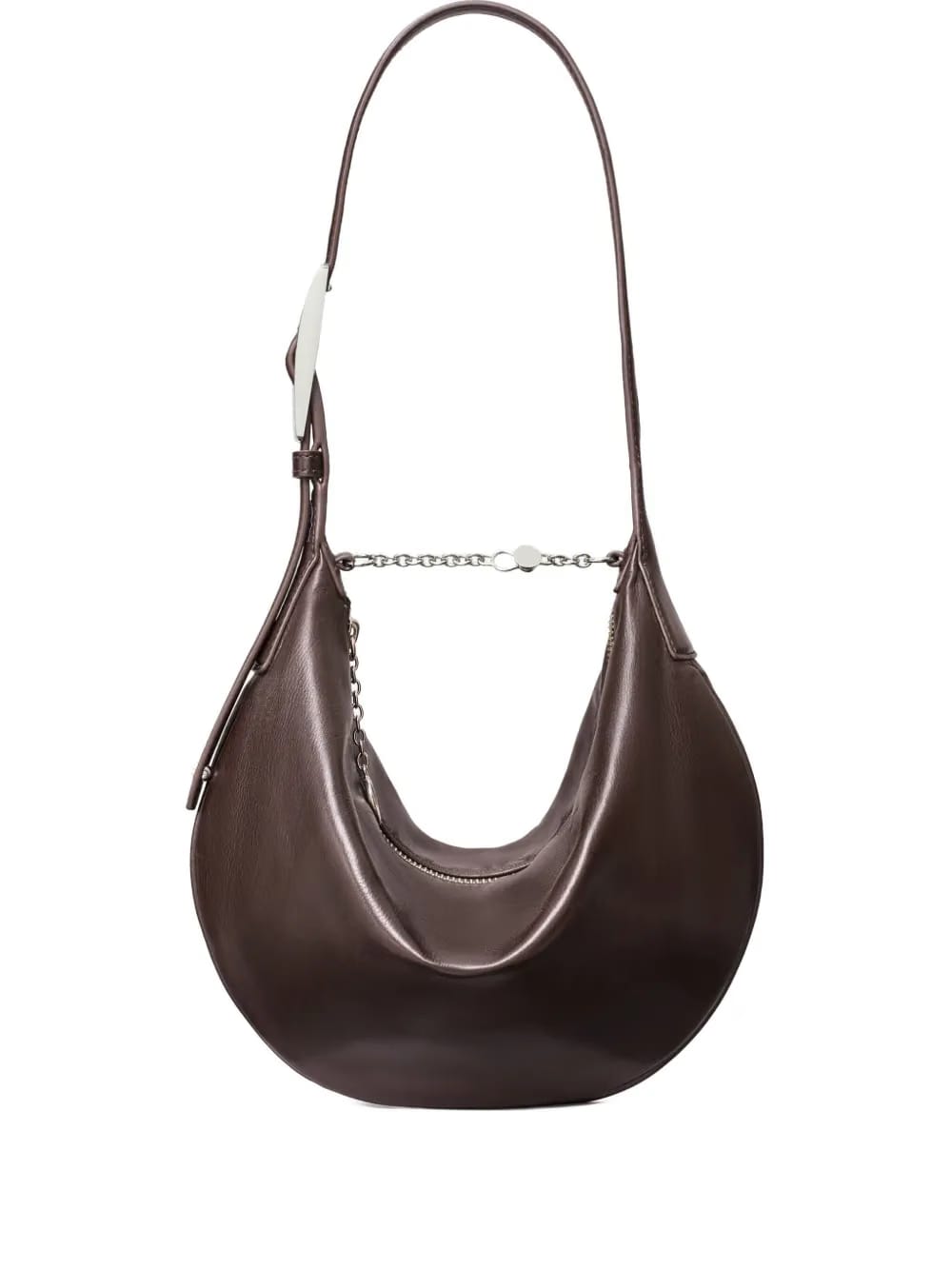 small Balloon zip leather shoulder bag