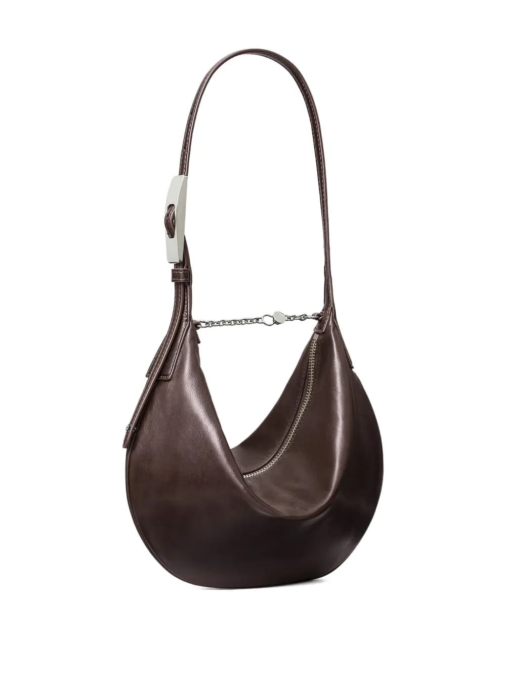 small Balloon zip leather shoulder bag
