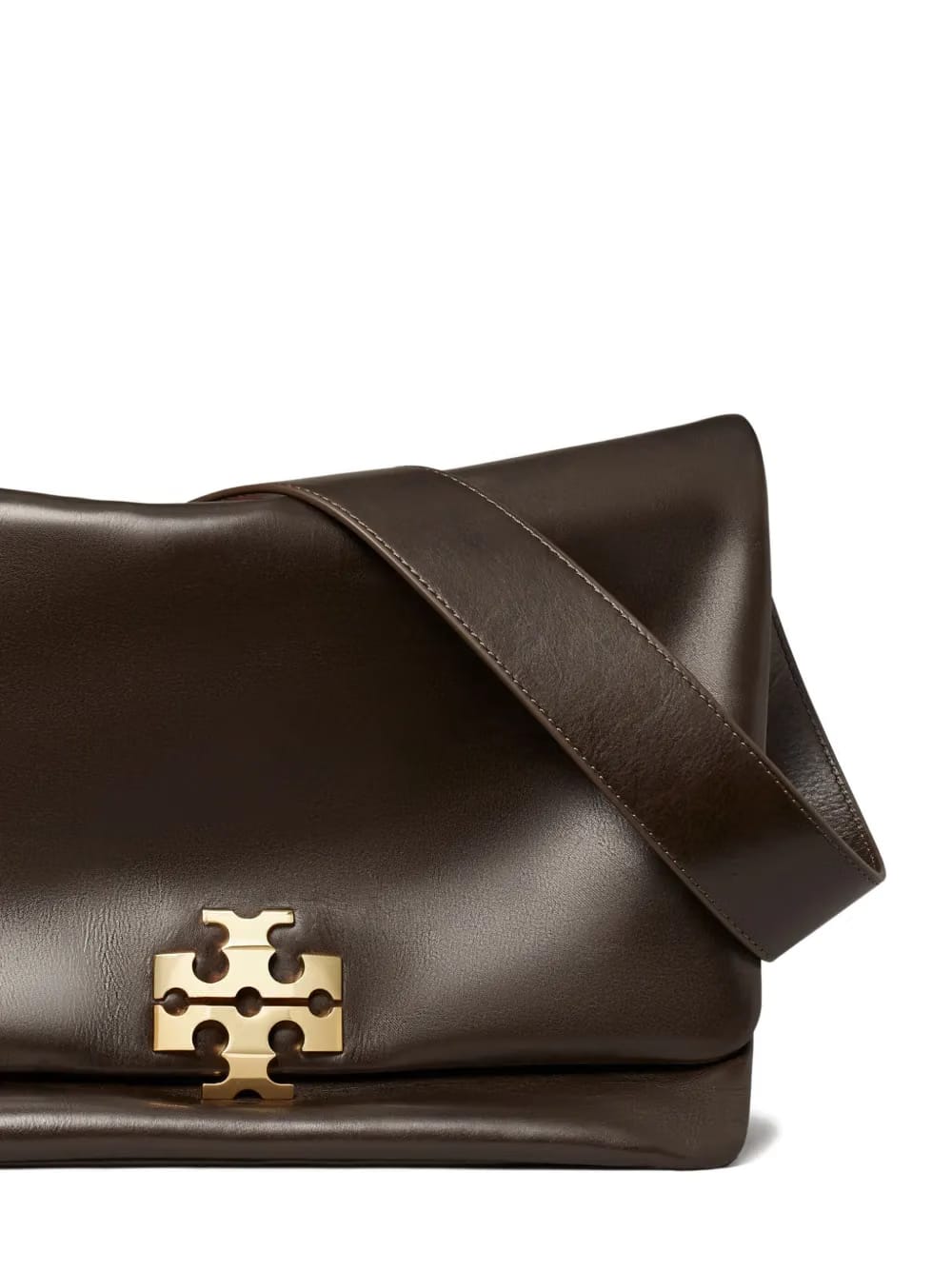 large Charlie logo shoulder bag