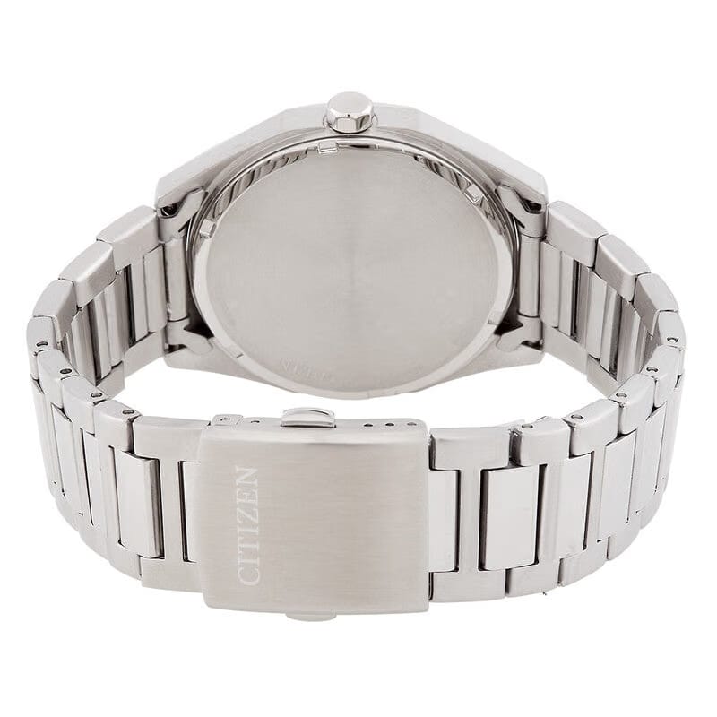 Citizen Eco-Drive Orange Dial Mens Watch
